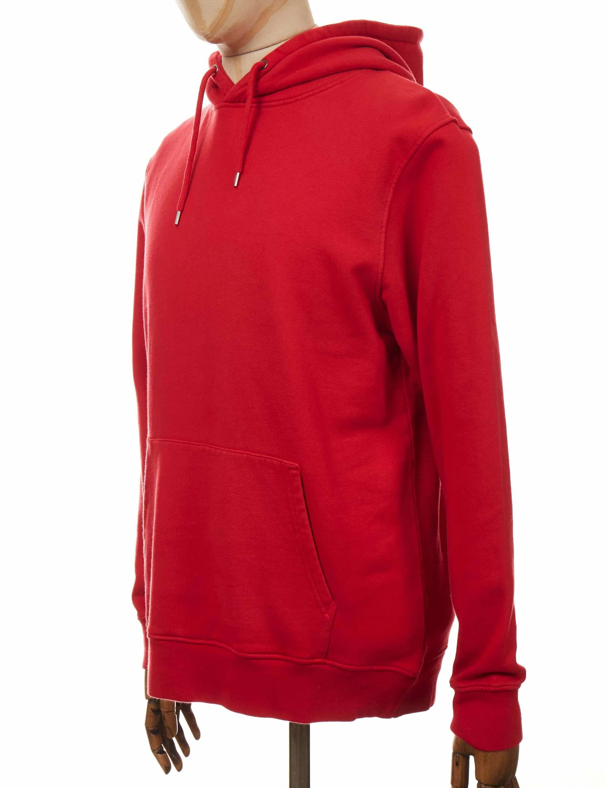 Organic Hooded Sweat - Scarlet Red - Image 4