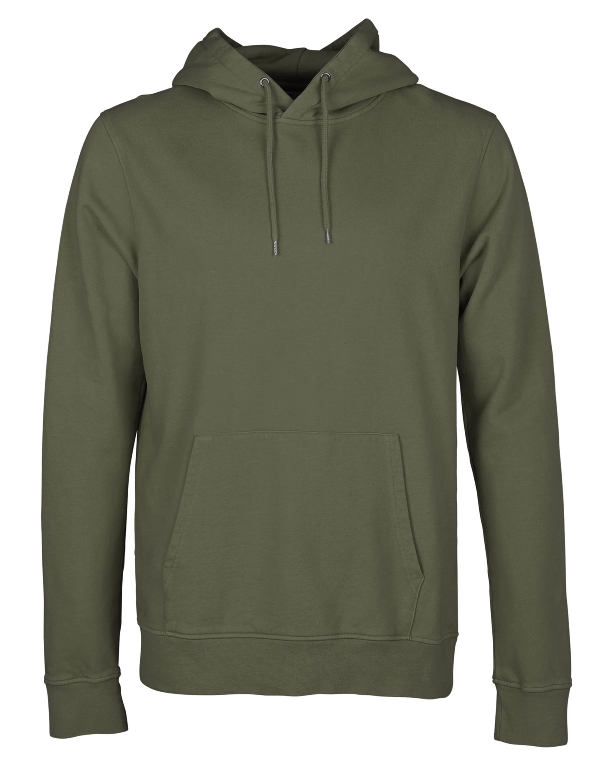 Organic Hooded Sweat - Seaweed Green