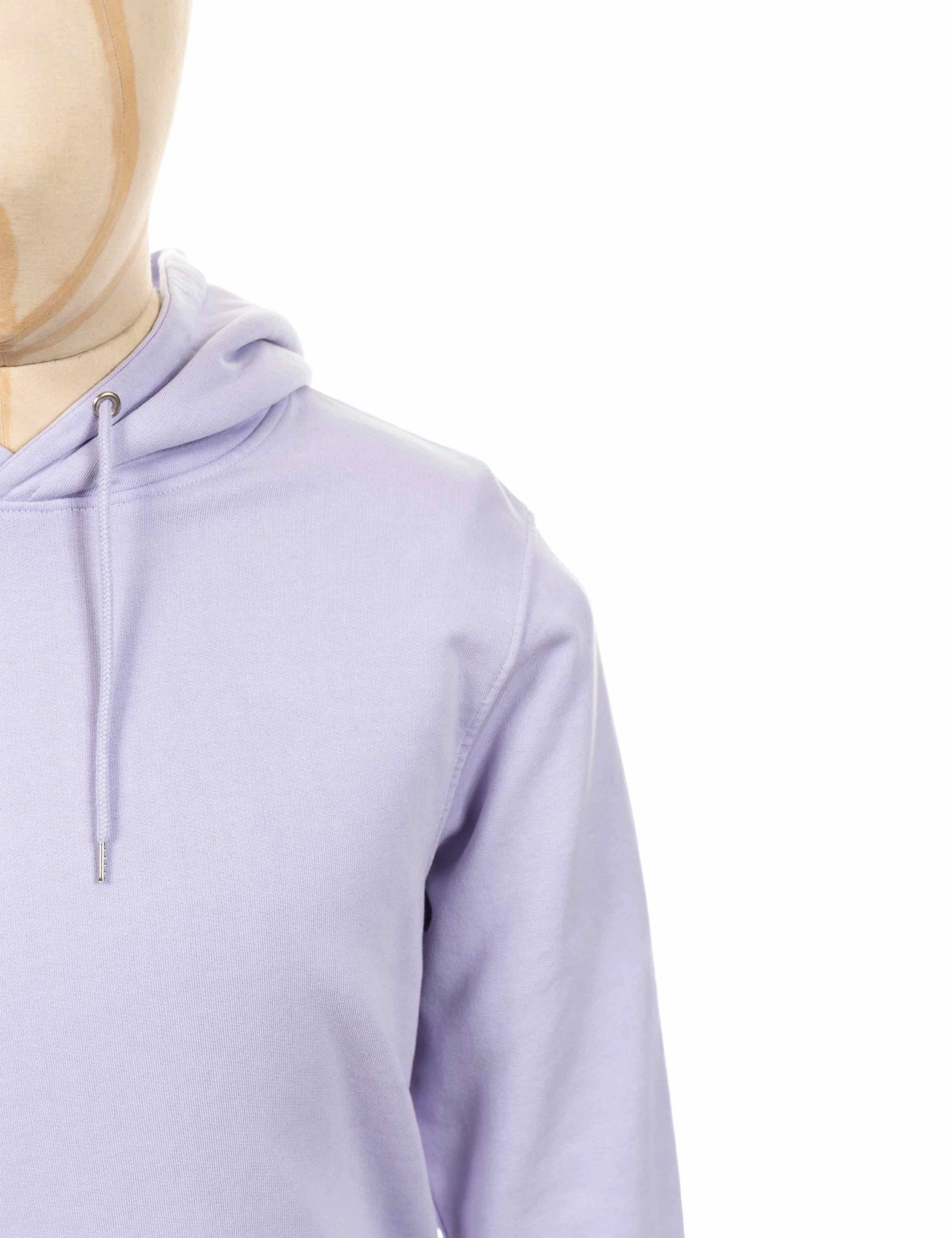 Organic Hooded Sweat - Soft Lavender - Image 3