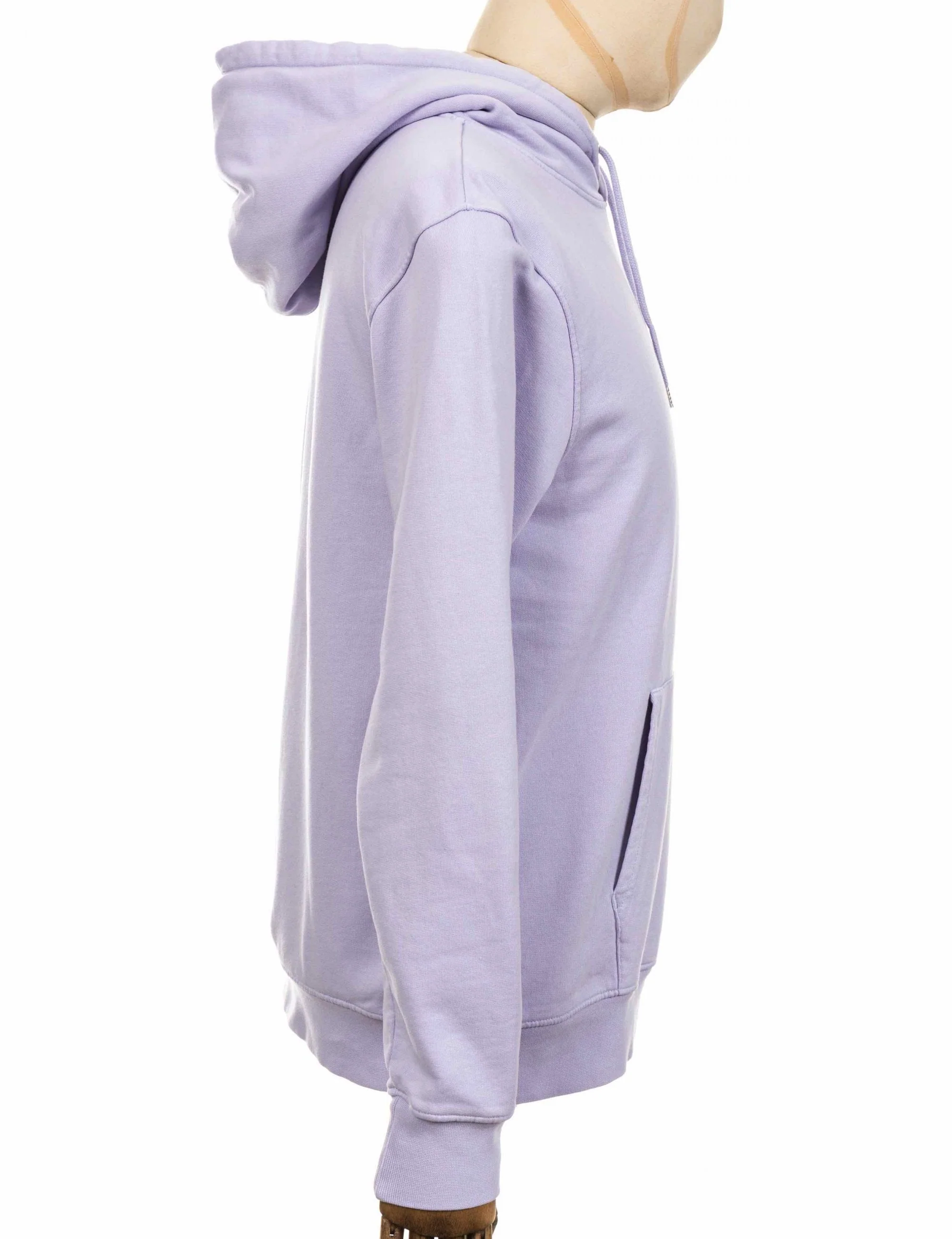 Organic Hooded Sweat - Soft Lavender - Image 5