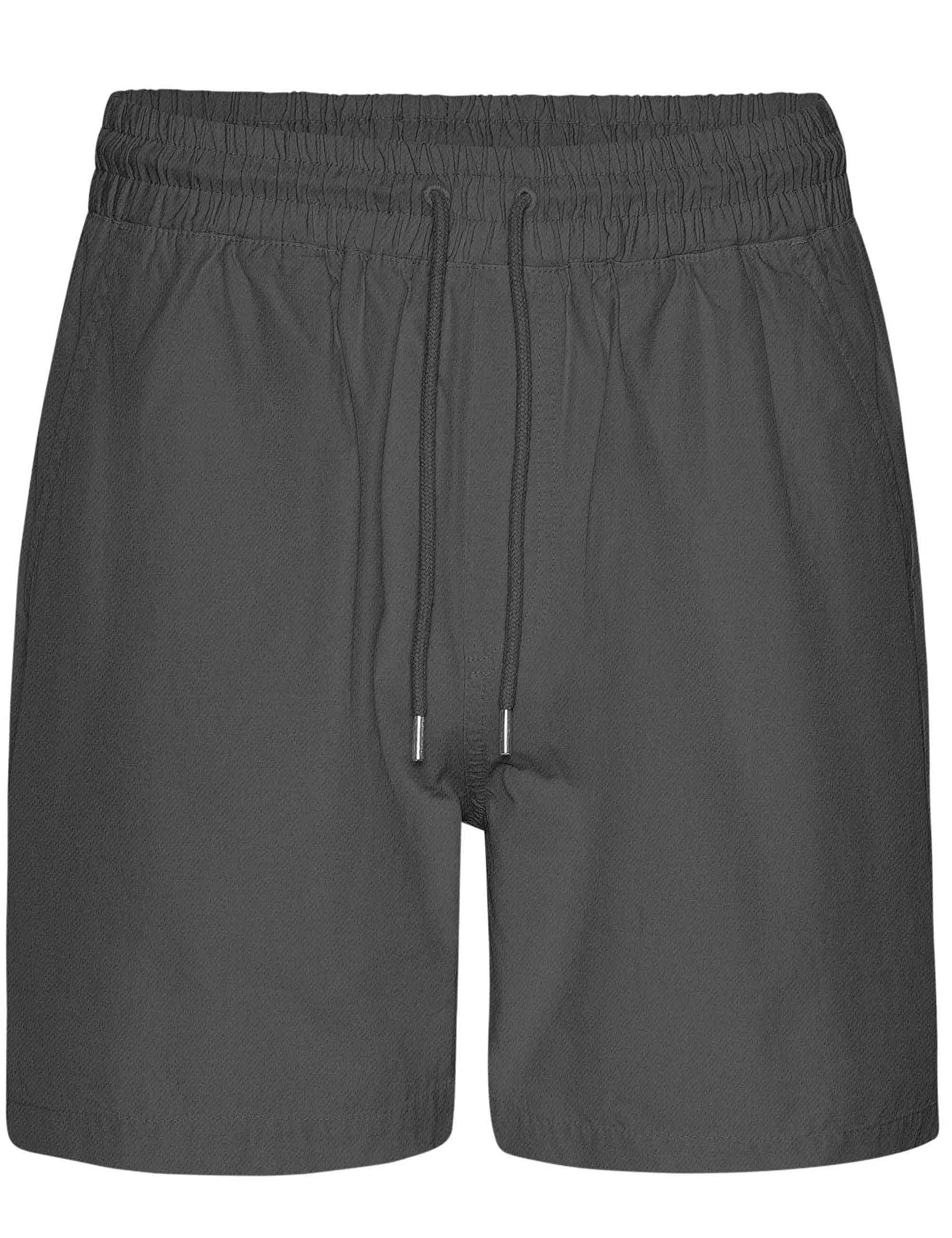 Organic Twill Shorts - Lava Grey