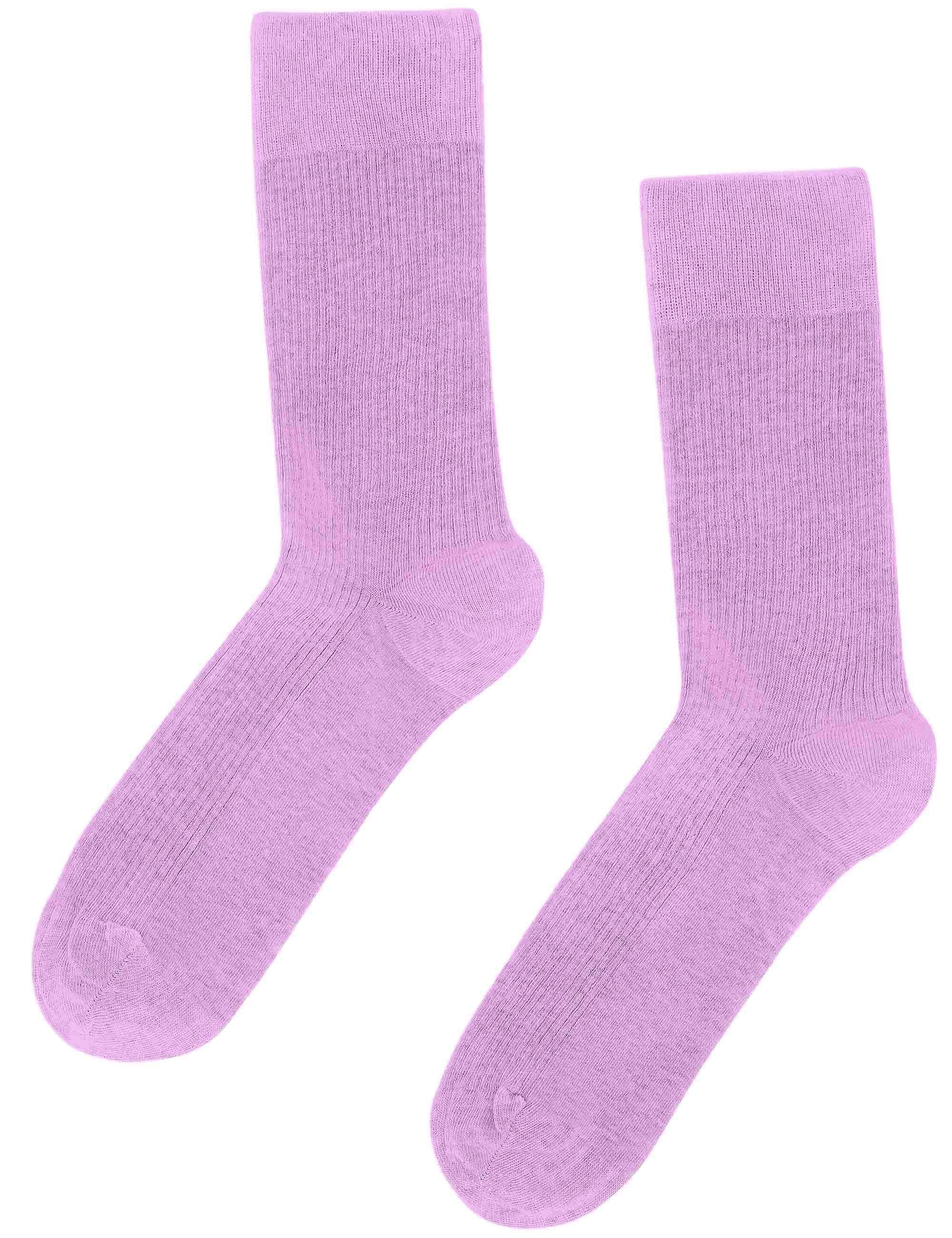 Women's Classic Organic Socks - Cherry Blossom
