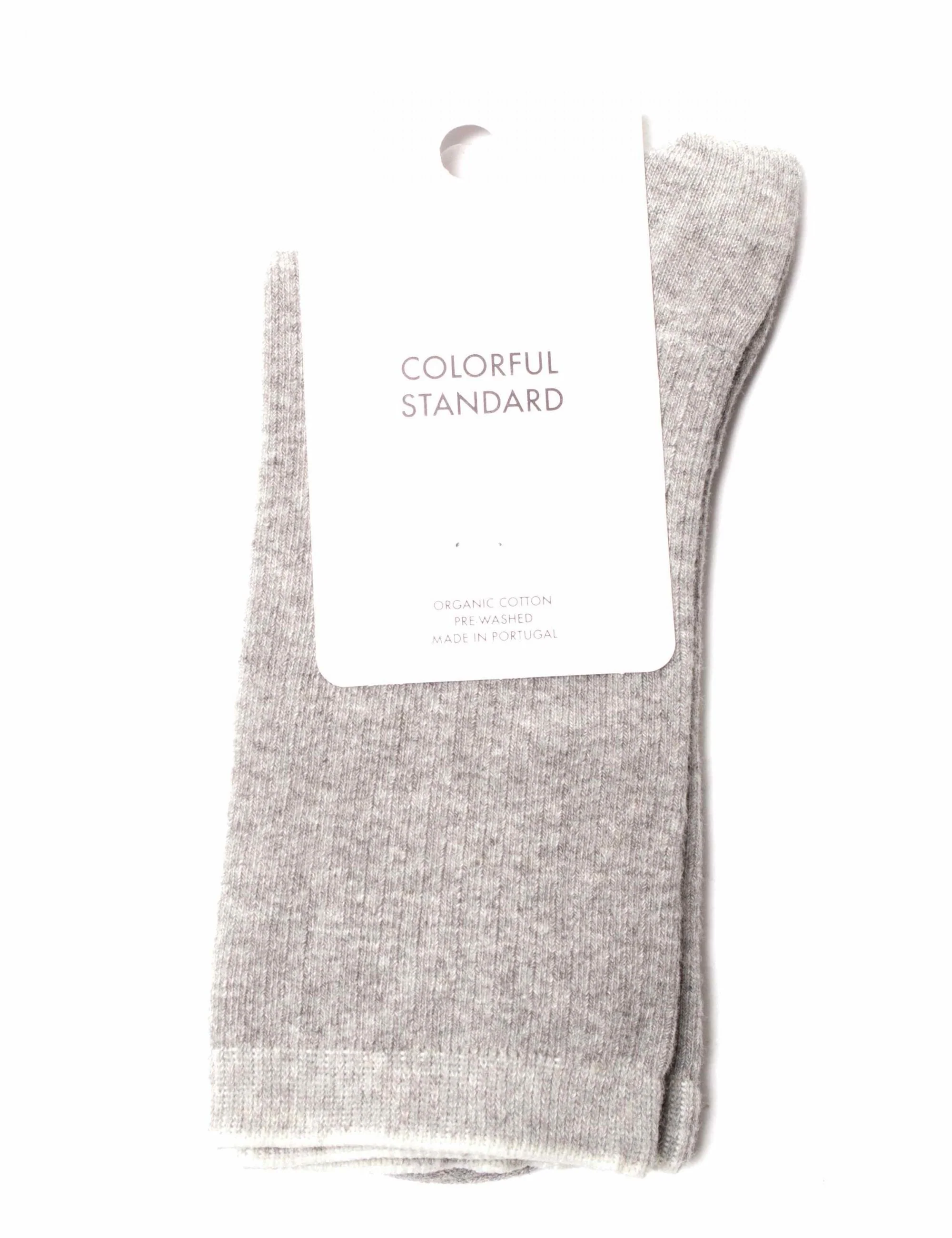 Women's Classic Organic Socks - Grey Heather - Image 2