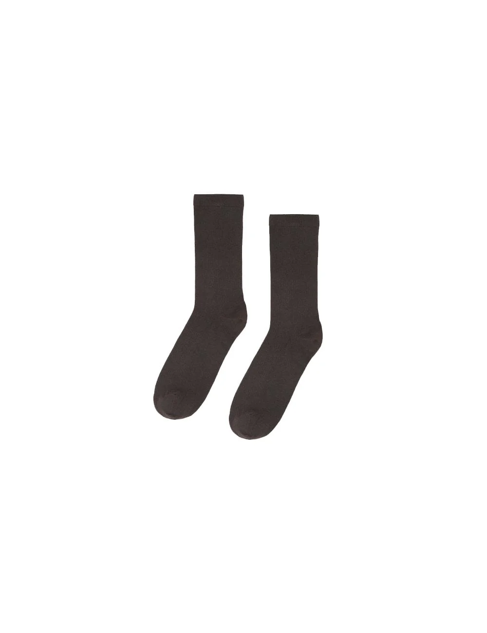 Women's Merino Wool Blend Socks - Coffee Brown