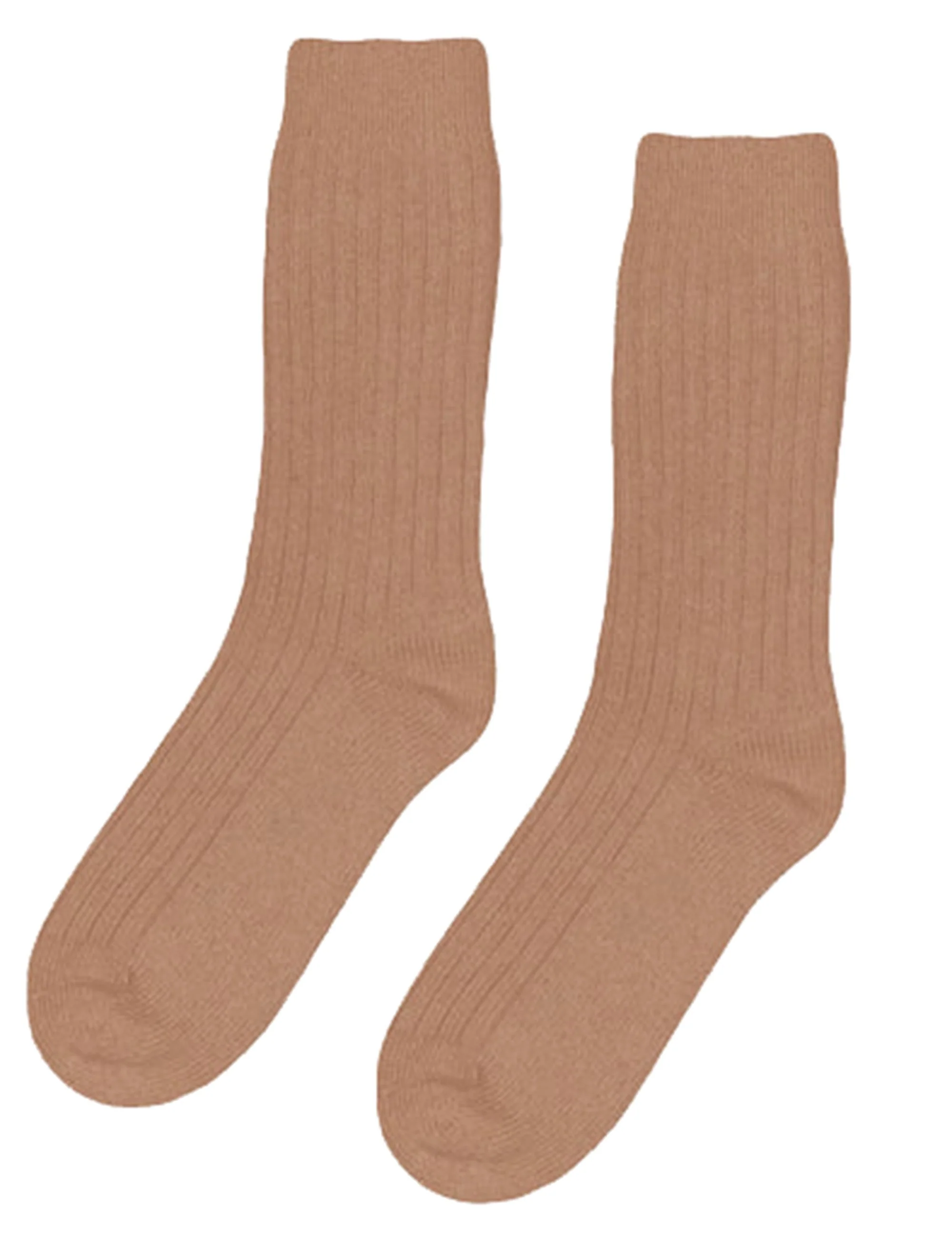 Women's Merino Wool Blend Socks - Sahara Camel