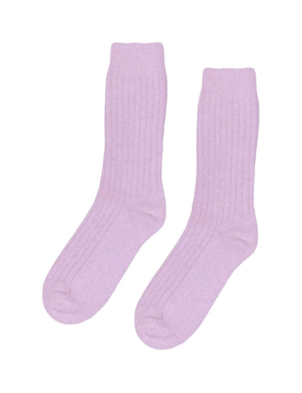 Women's Merino Wool Blend Socks - Soft Lavender