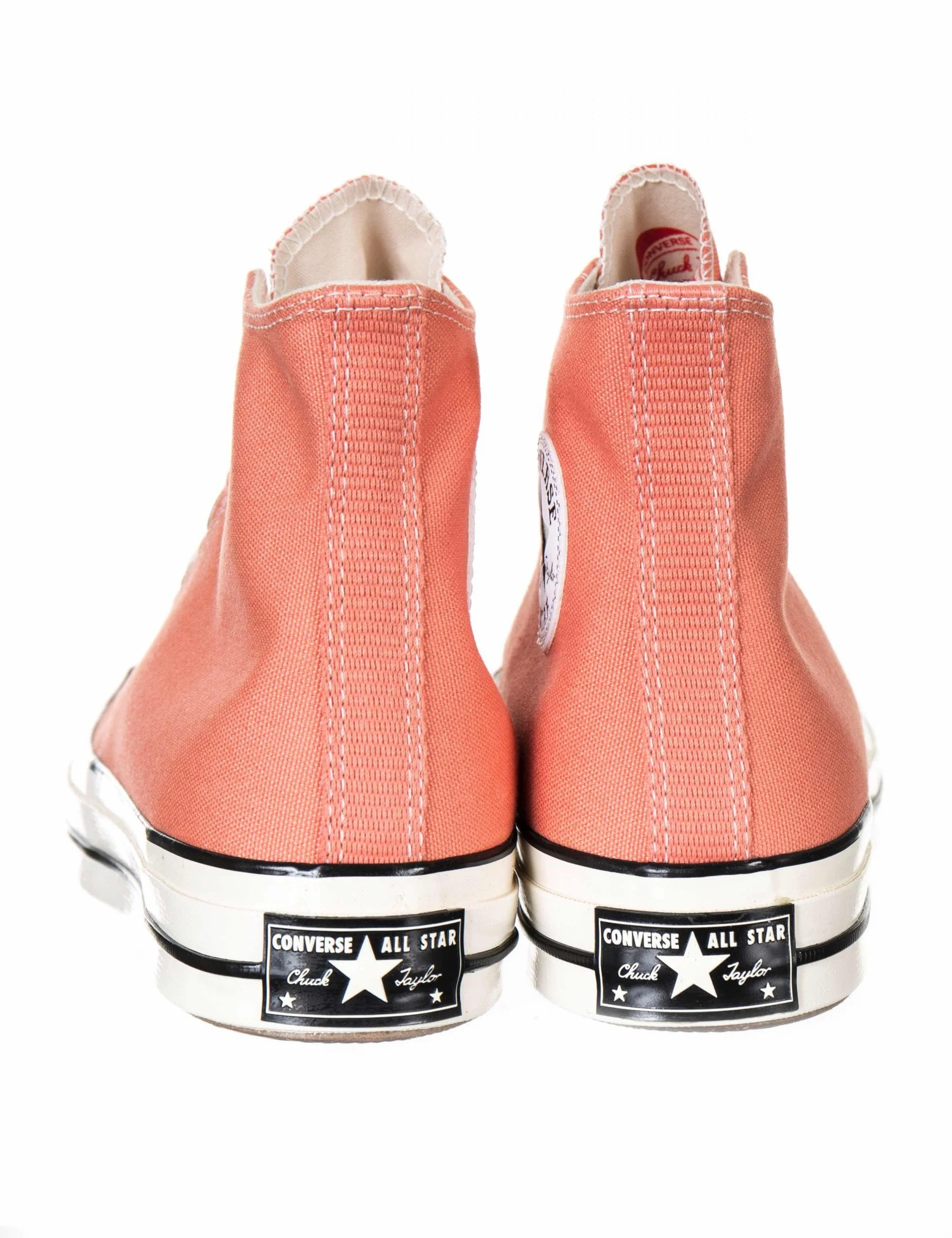1970s Chuck Taylor All Star Hi Trainers - Desert Peach/Black - Image 3