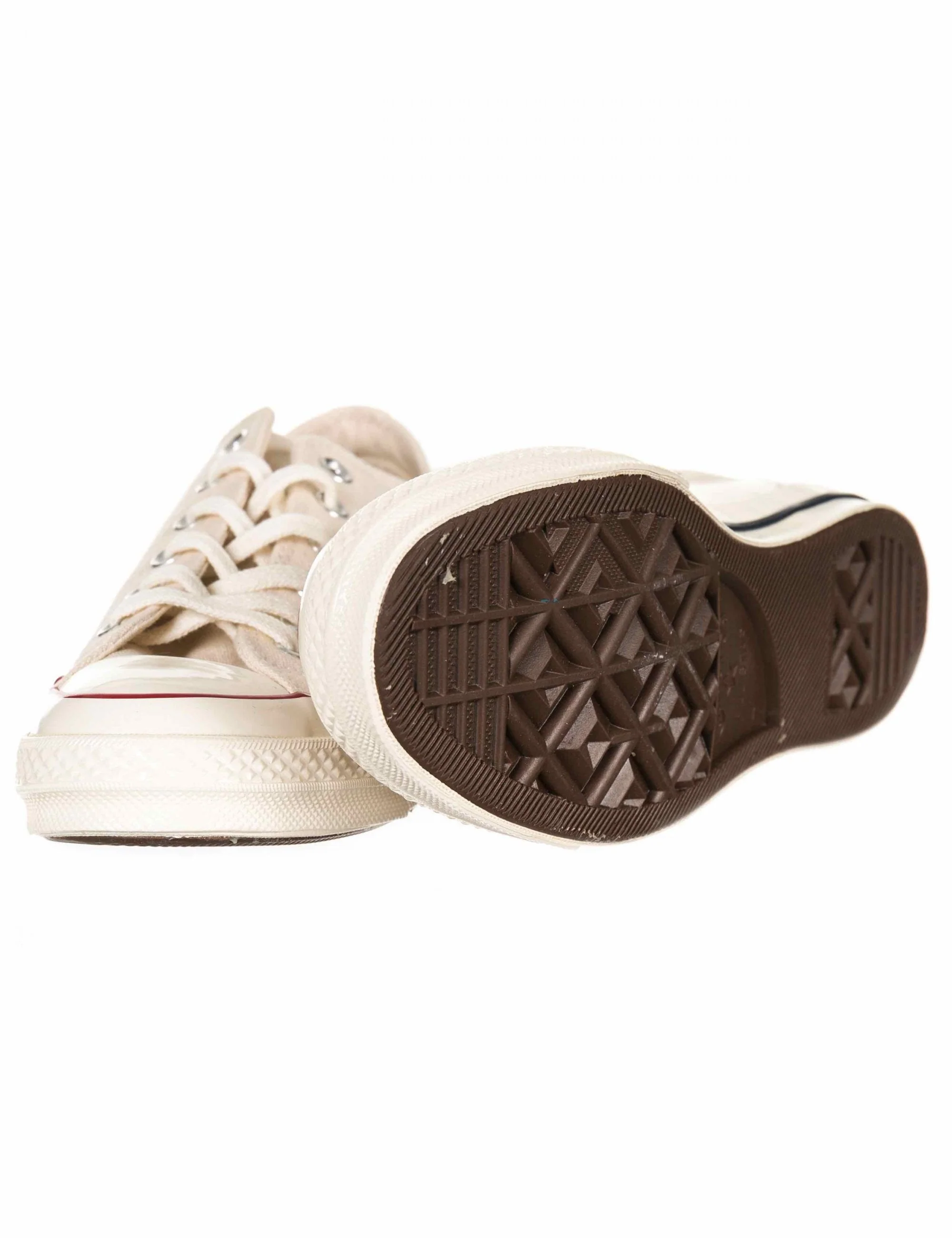 1970s Chuck Taylor All Star Ox Trainers - Parchment - Image 4