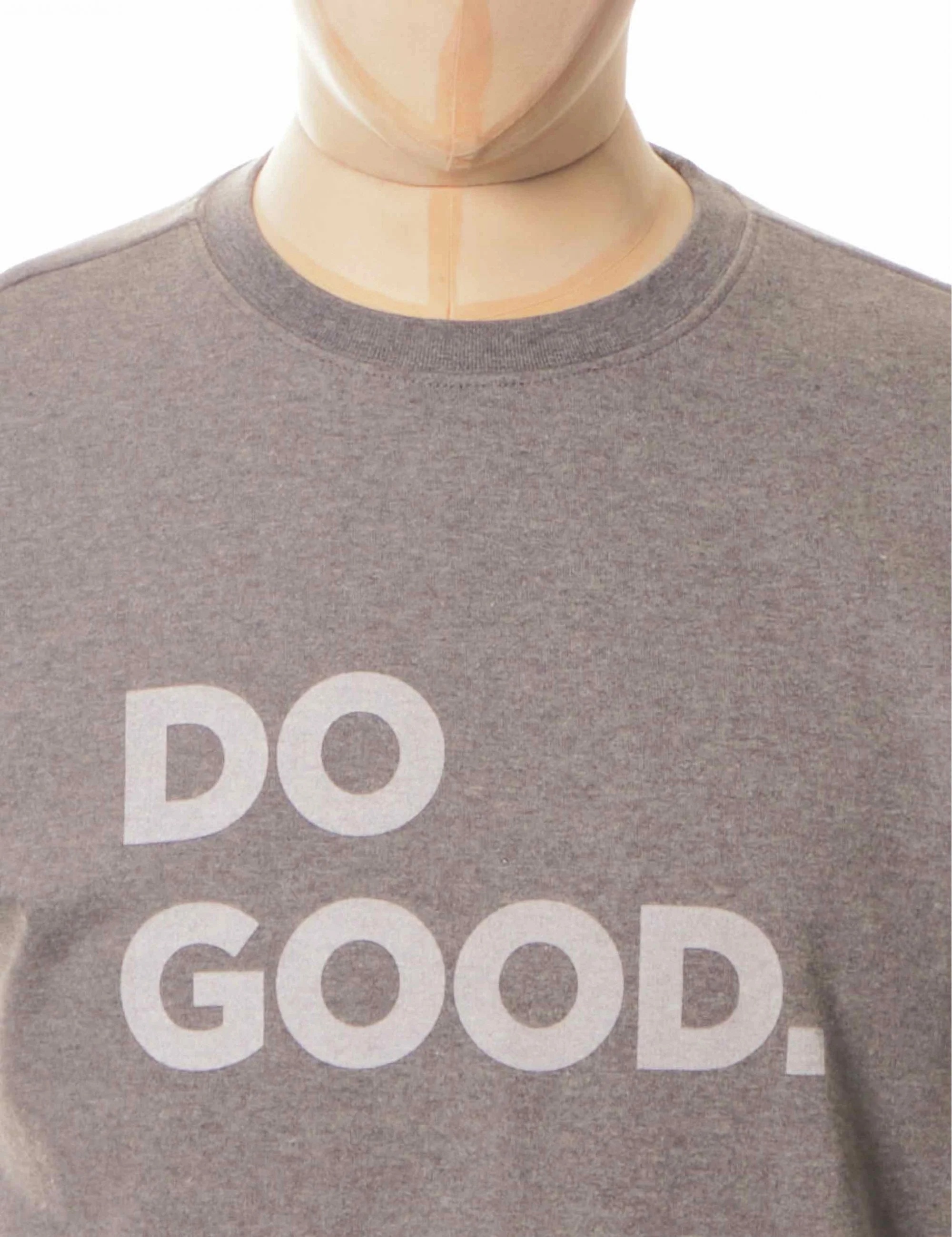 Do Good Crew Sweat - Grey Heather - Image 3
