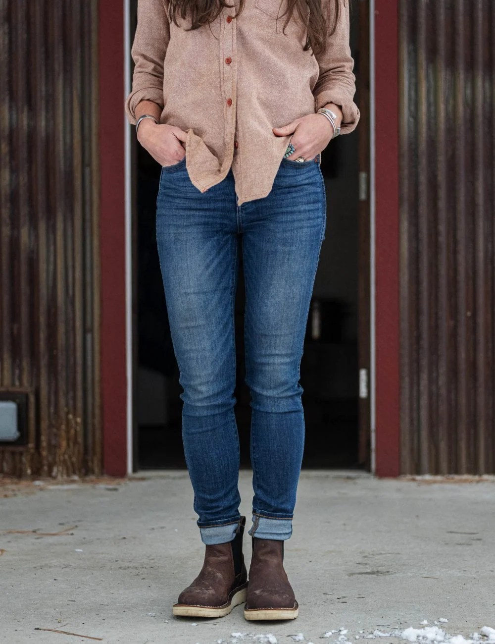 Women's Bull Run Chelsea Boot - Brown Wedge - Image 9