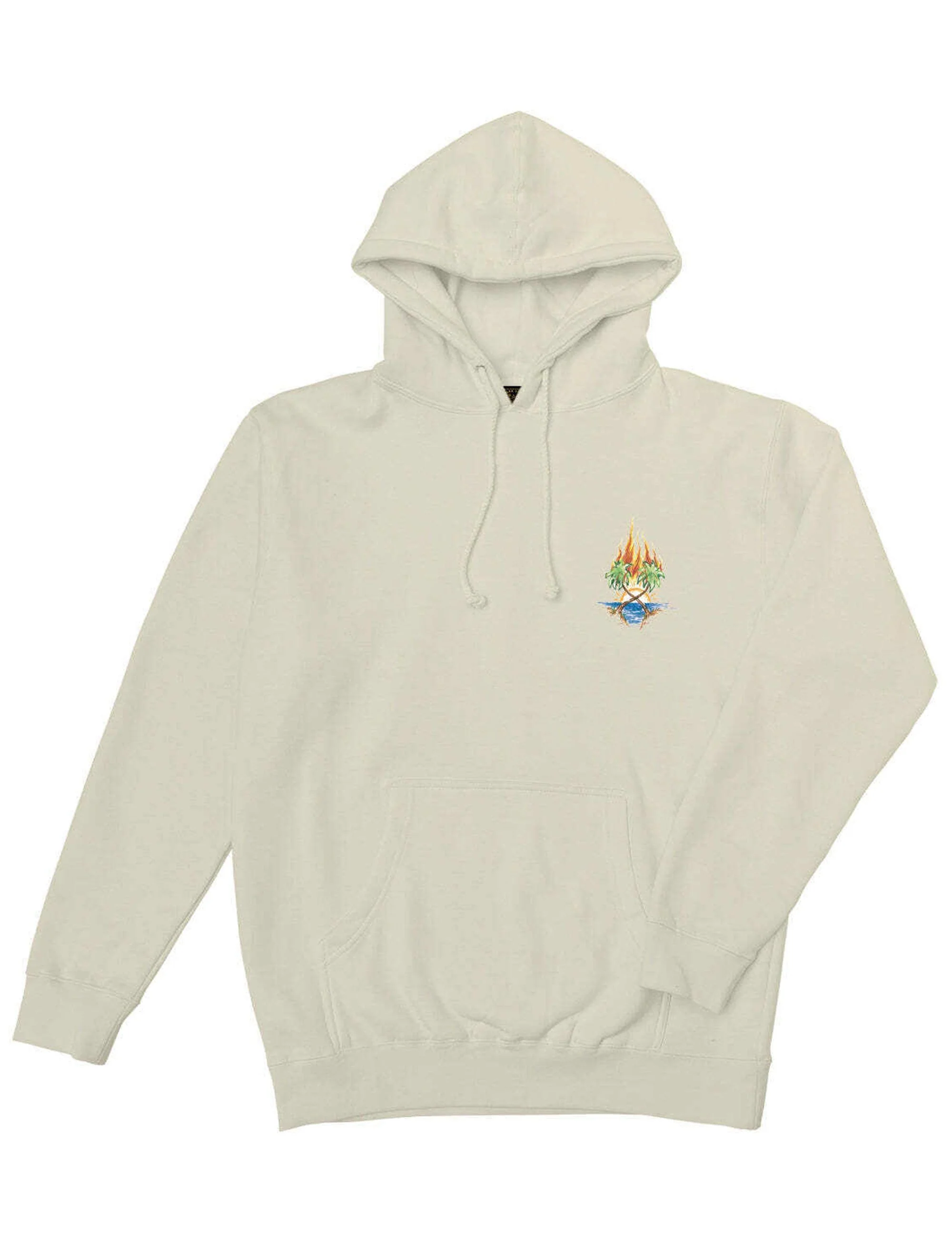 Kingdom's Fire Hooded Sweat - Bone - Image 2