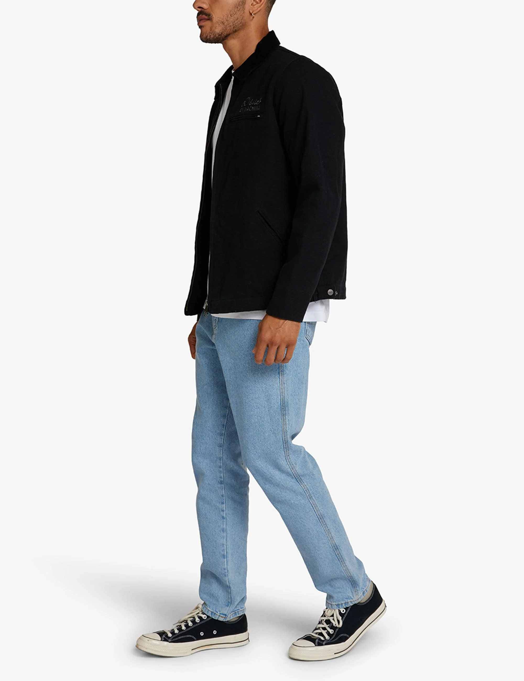 Address Workwear Jacket - Black - Image 9