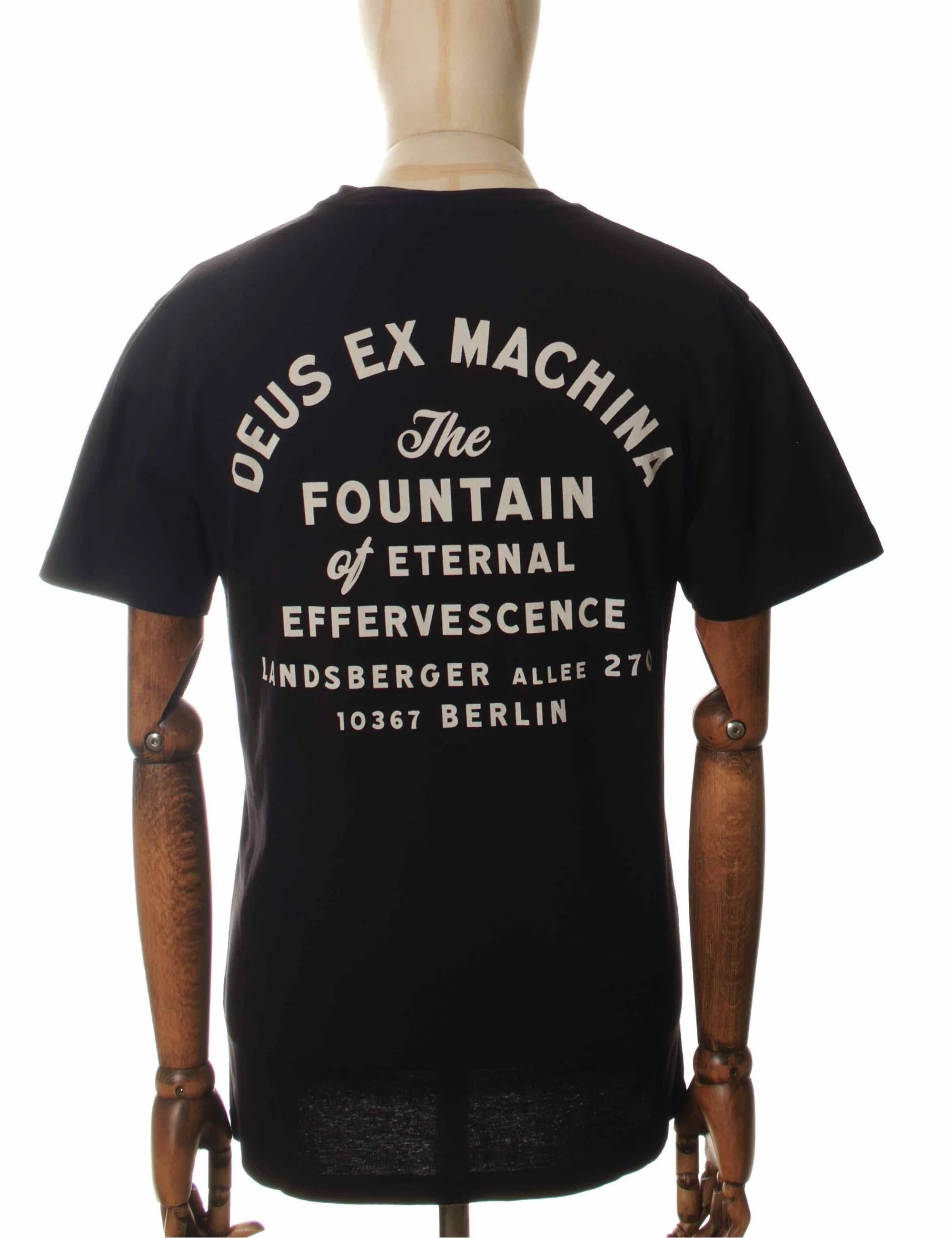 Berlin Address Pocket T-Shirt - Black