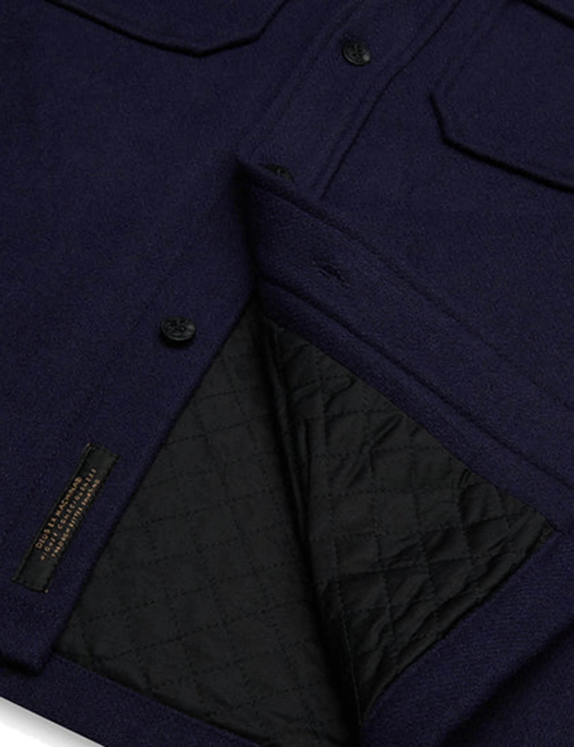 C.P.O Overshirt - Navy - Image 3