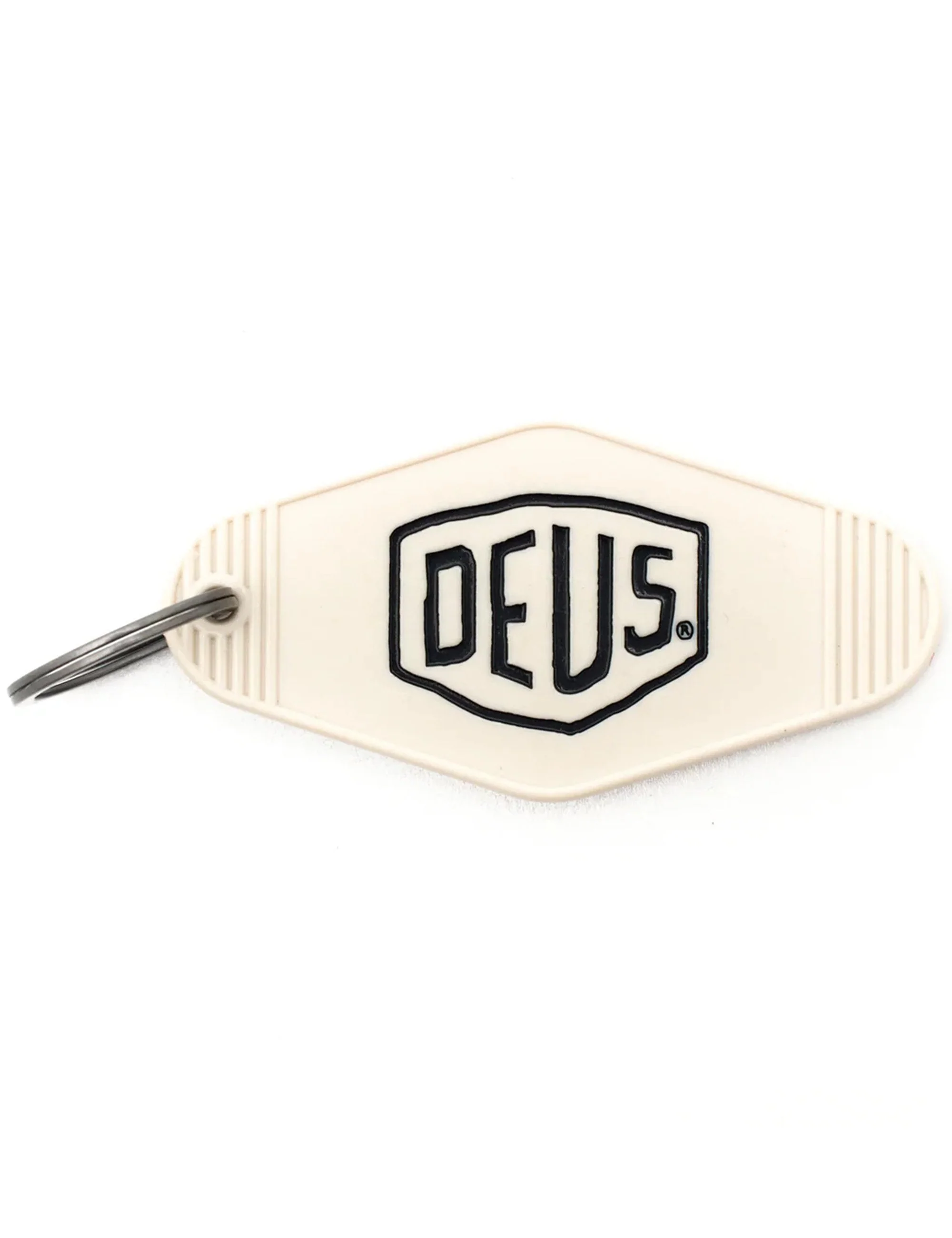 Canggu Address Hoel Key Tag - Dirty White