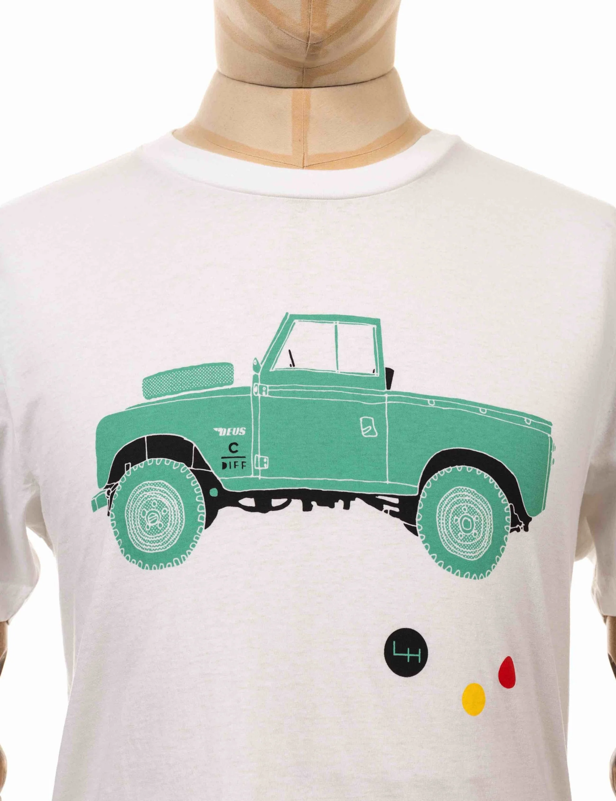 Carby Landie T-Shirt - White - Image 3