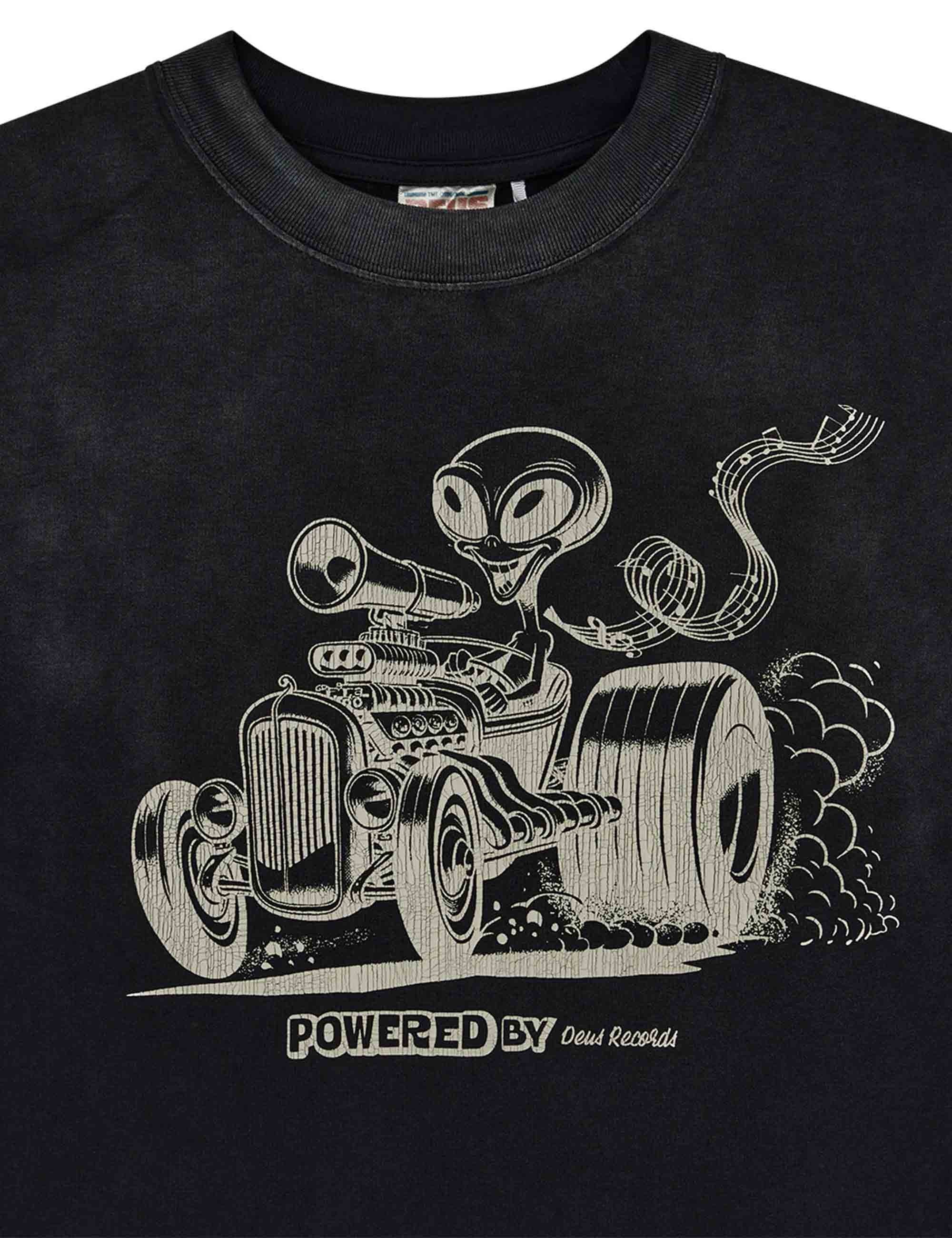 Celestial Rod T-Shirt - Anthracite - Image 3