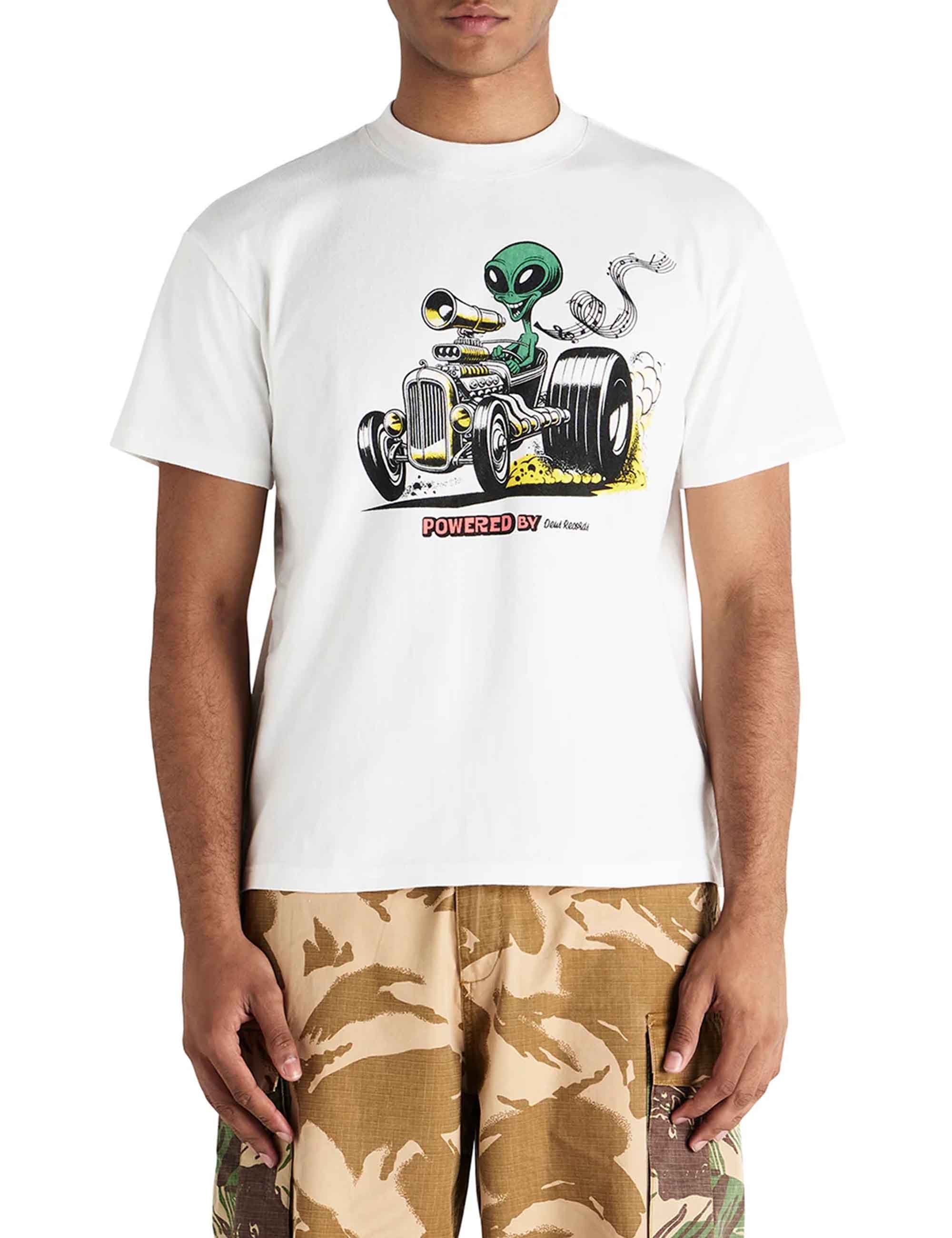 Celestial Rod T-Shirt - Vintage White - Image 2