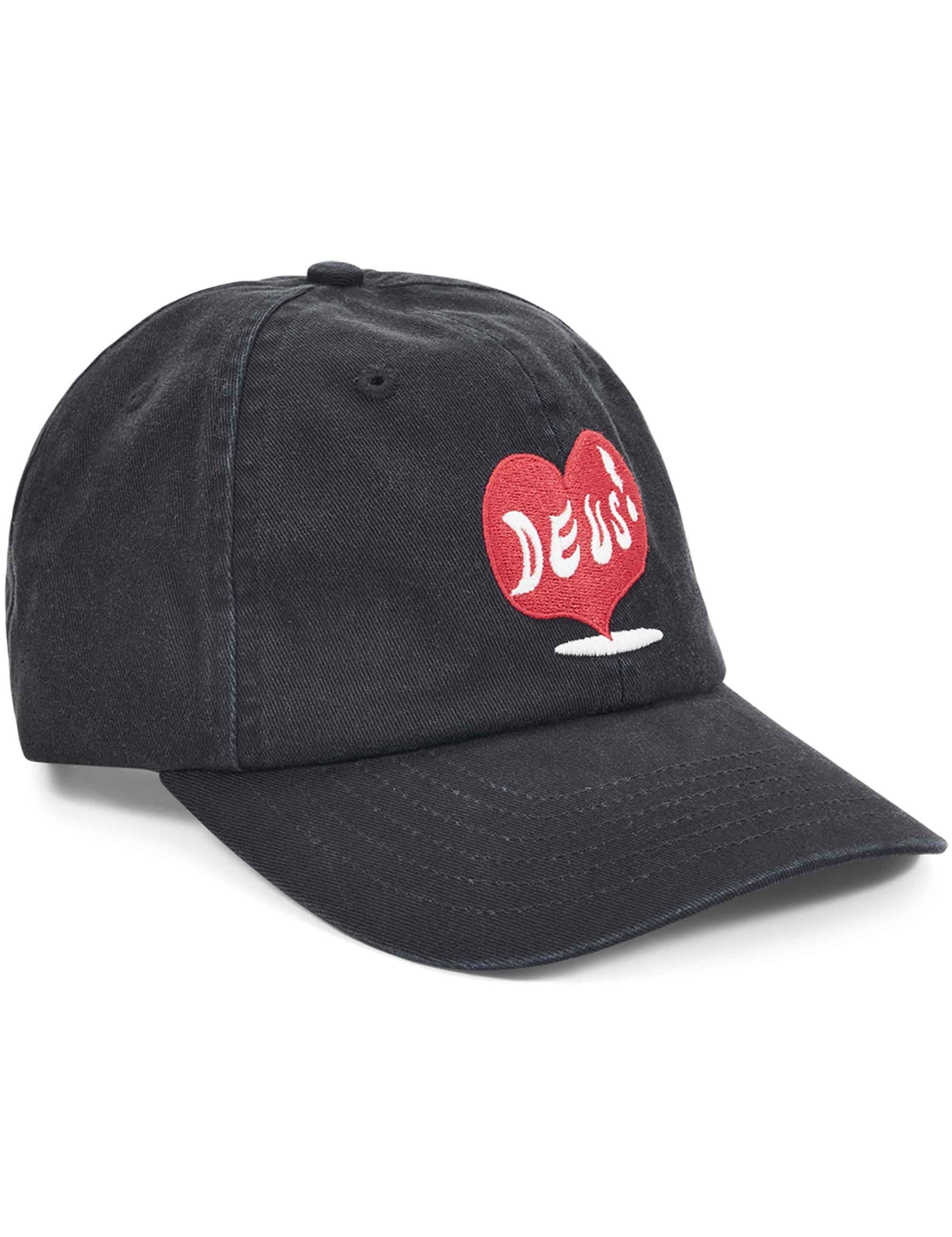 Deep Cut Dad Cap - Black