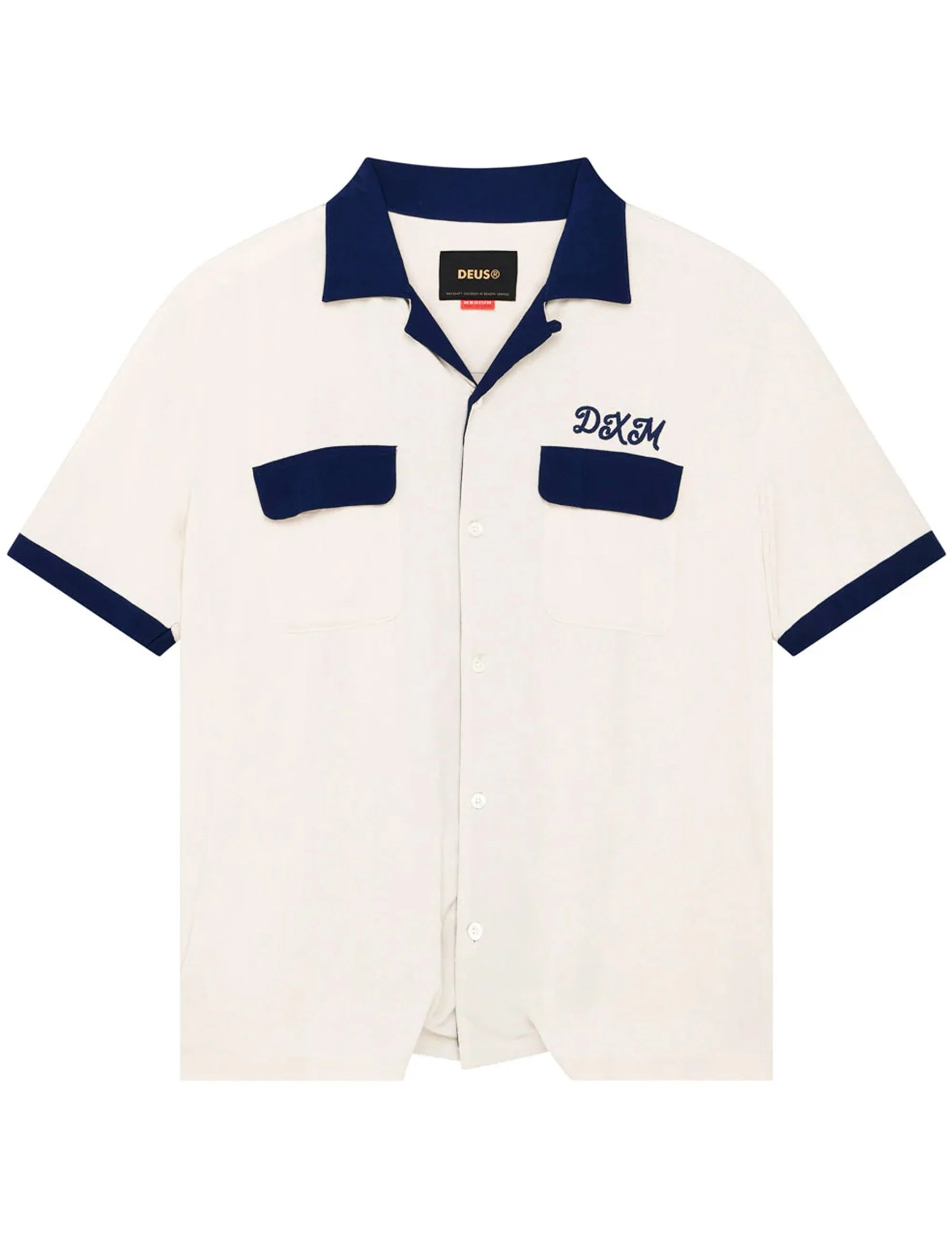Diablo Bowling Shirt - Dirty White - Image 3