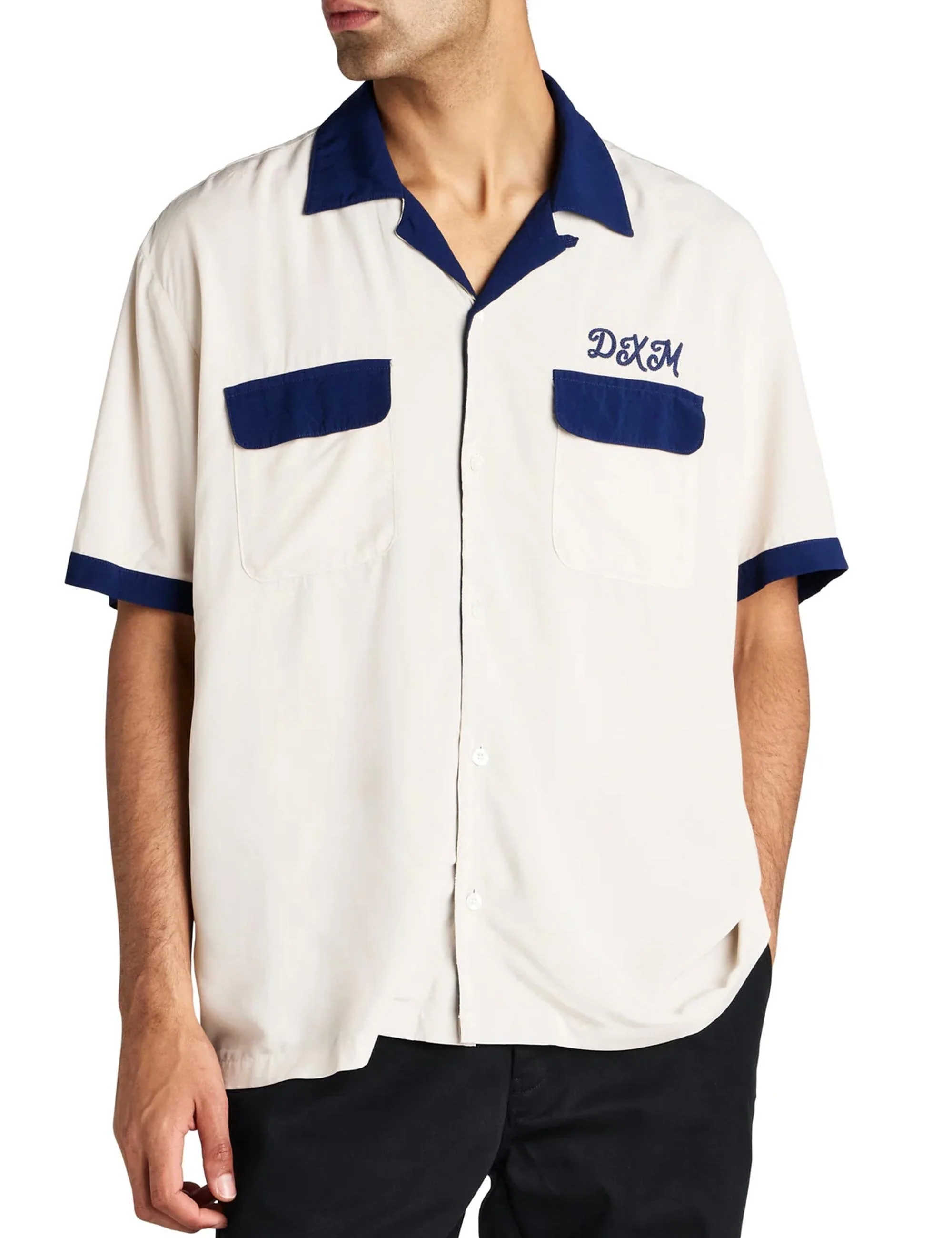 Diablo Bowling Shirt - Dirty White - Image 4