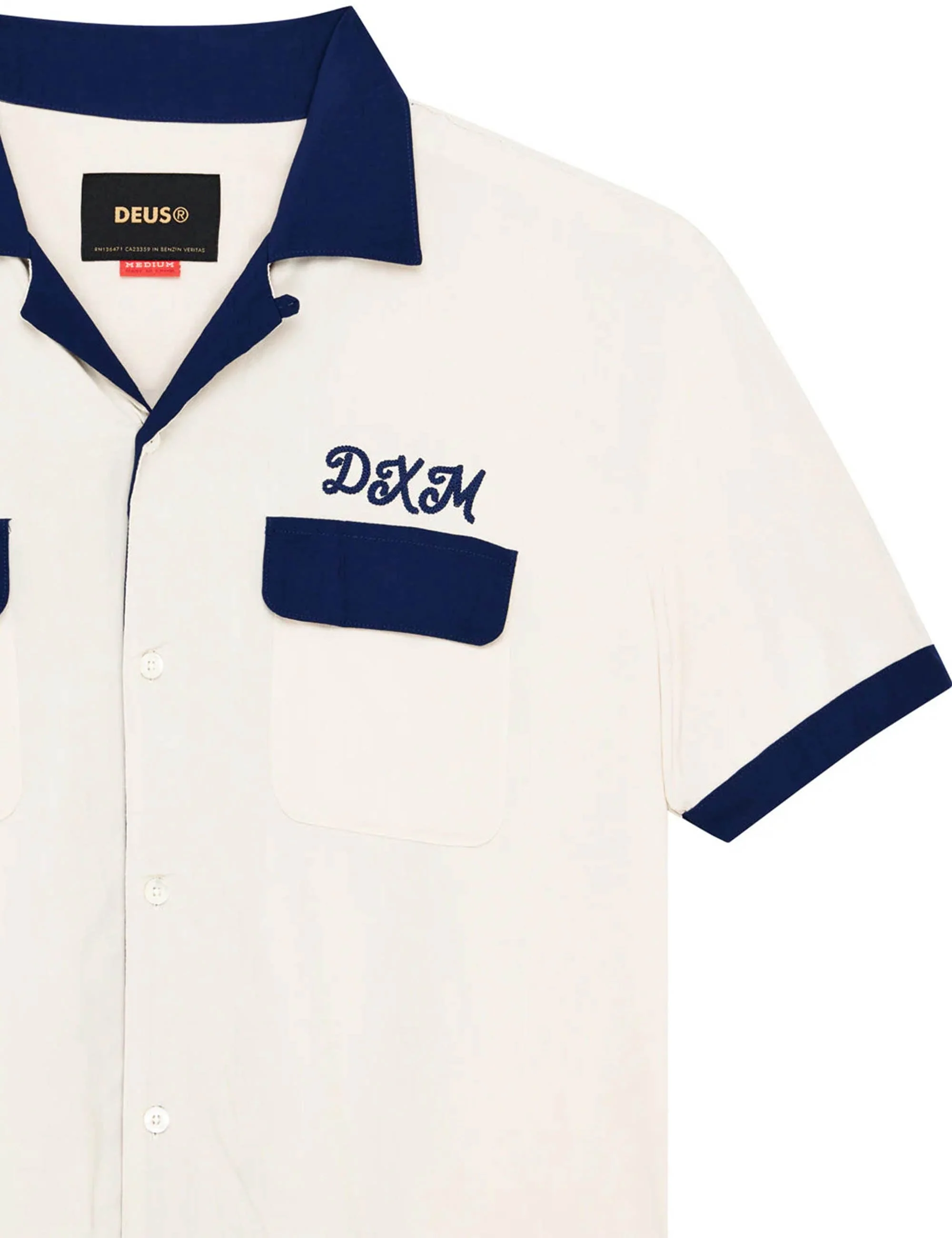 Diablo Bowling Shirt - Dirty White - Image 5