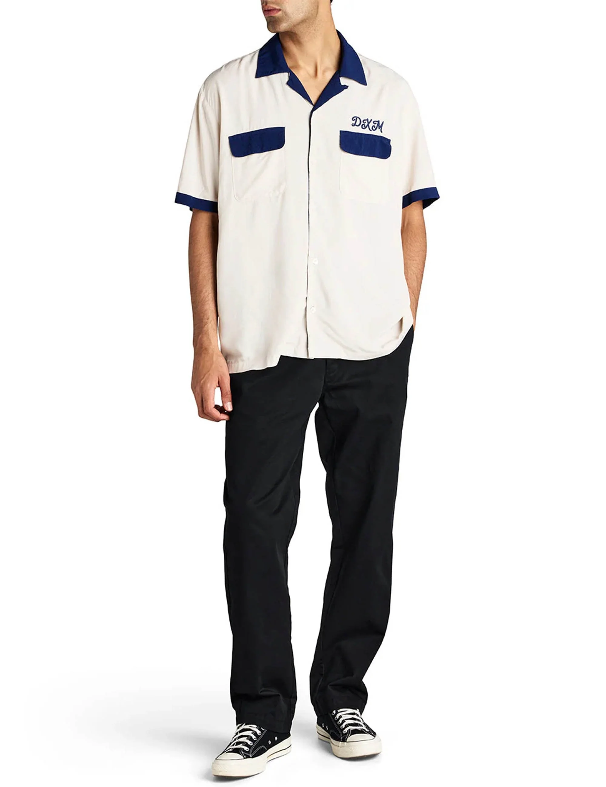Diablo Bowling Shirt - Dirty White - Image 6