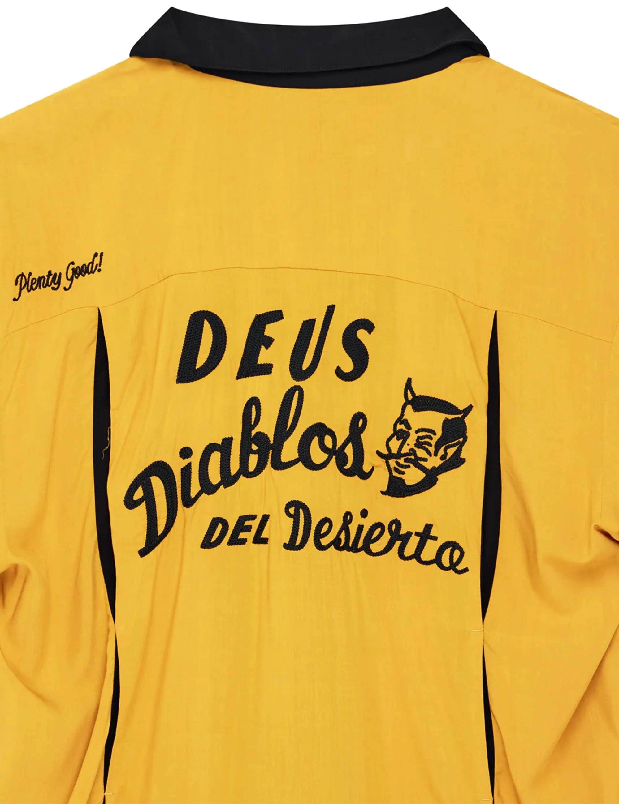Diablo Bowling Shirt - Golden Yellow - Image 5