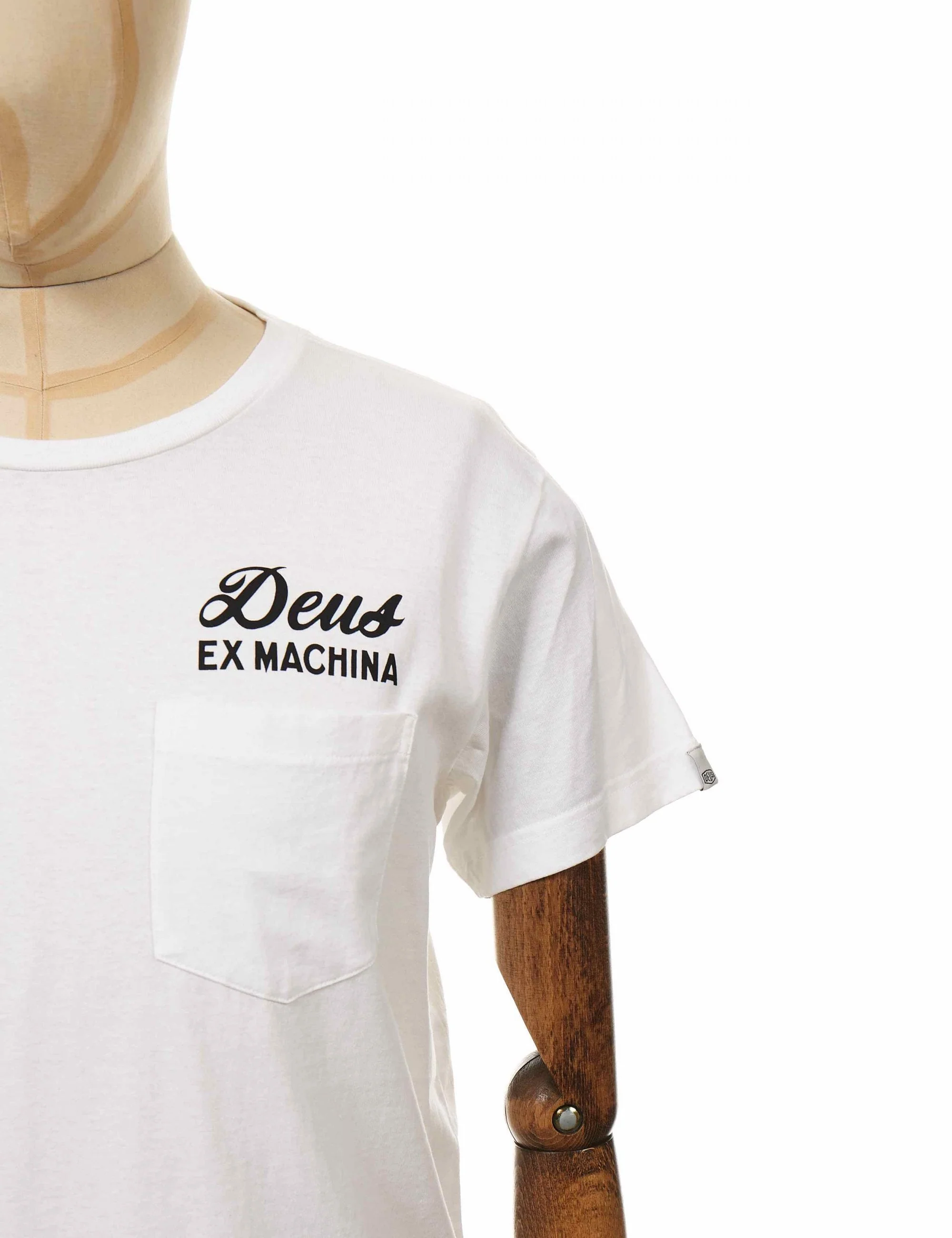 Ibiza Address Pocket T-Shirt - White - Image 2