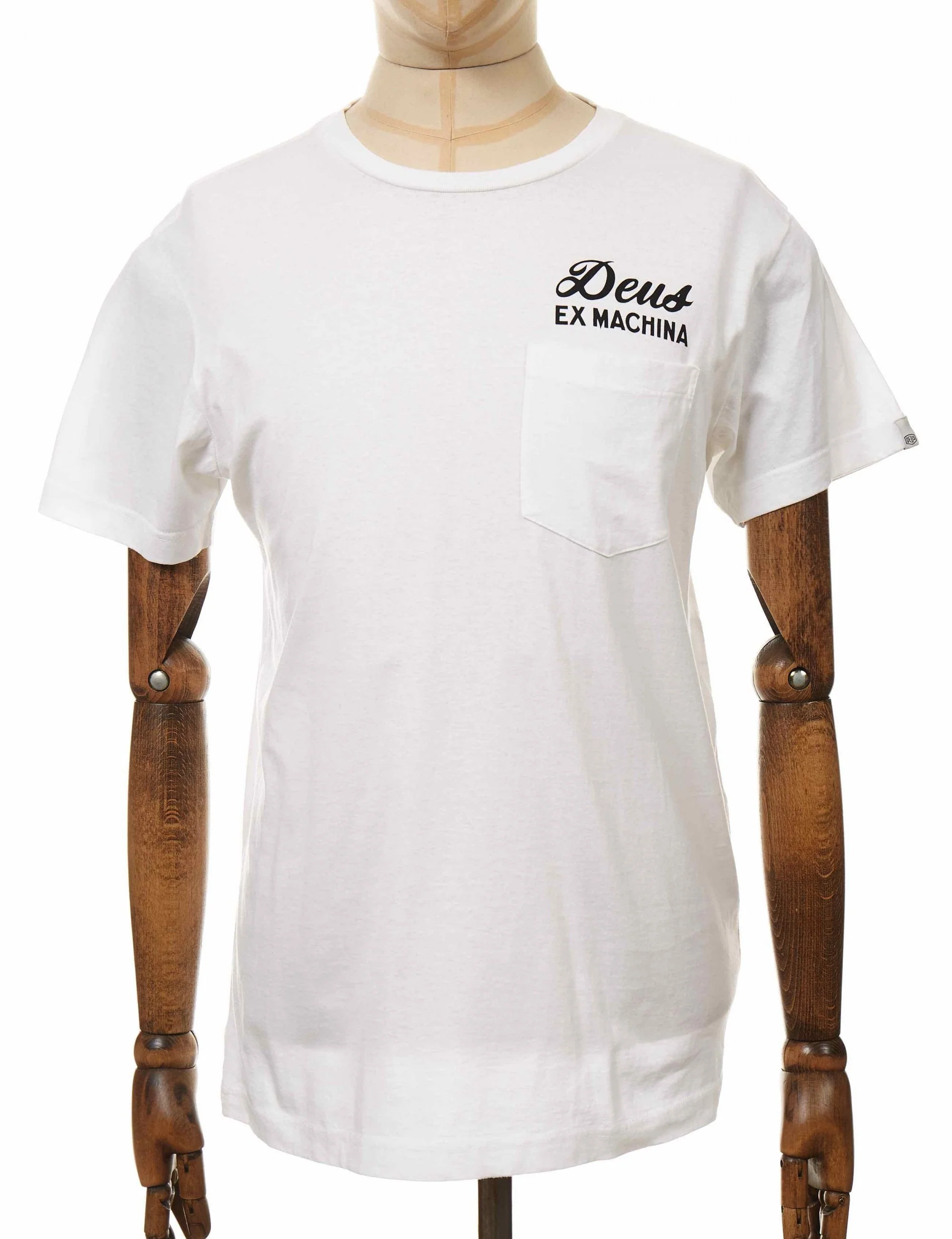 Ibiza Address Pocket T-Shirt - White - Image 3