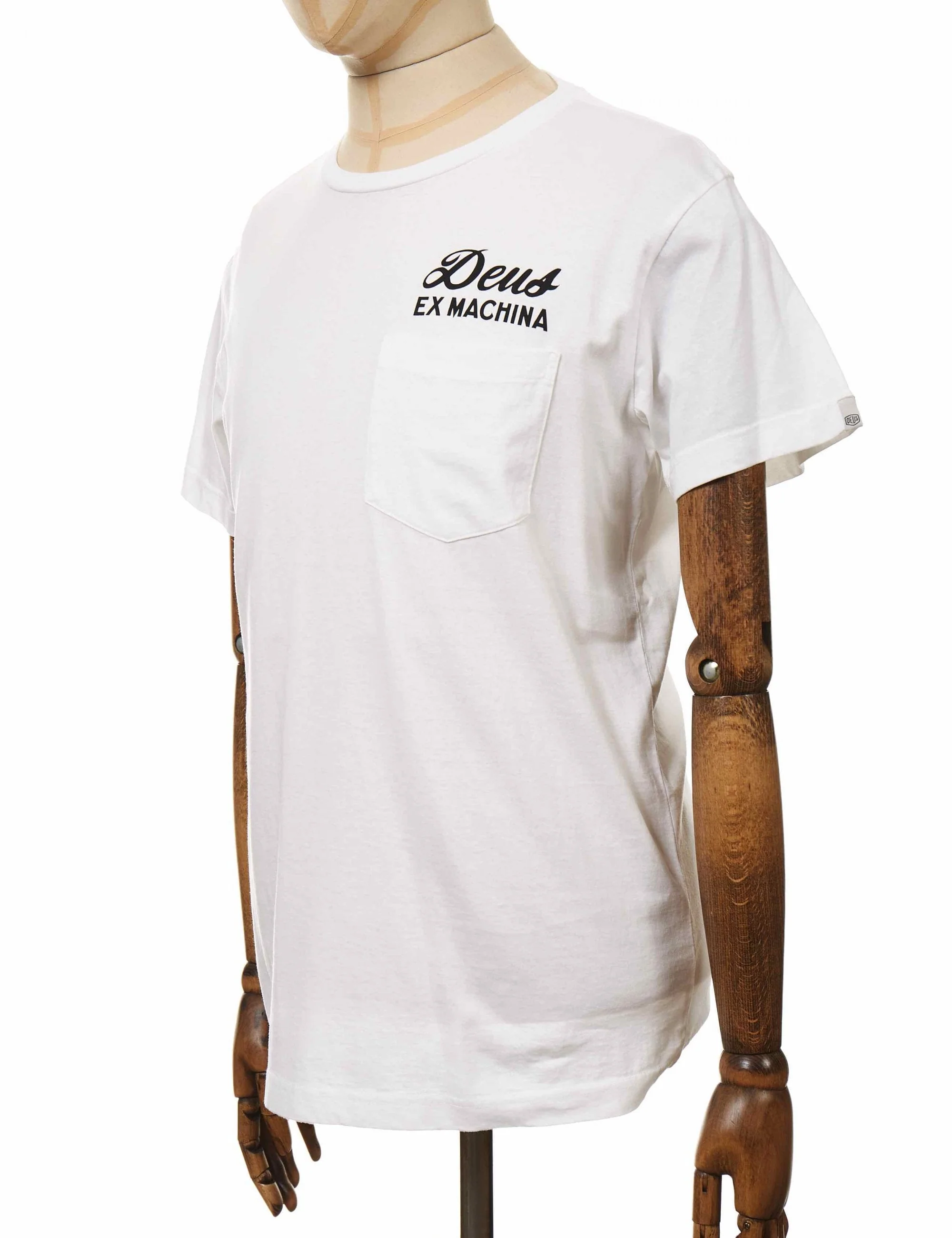 Ibiza Address Pocket T-Shirt - White - Image 4