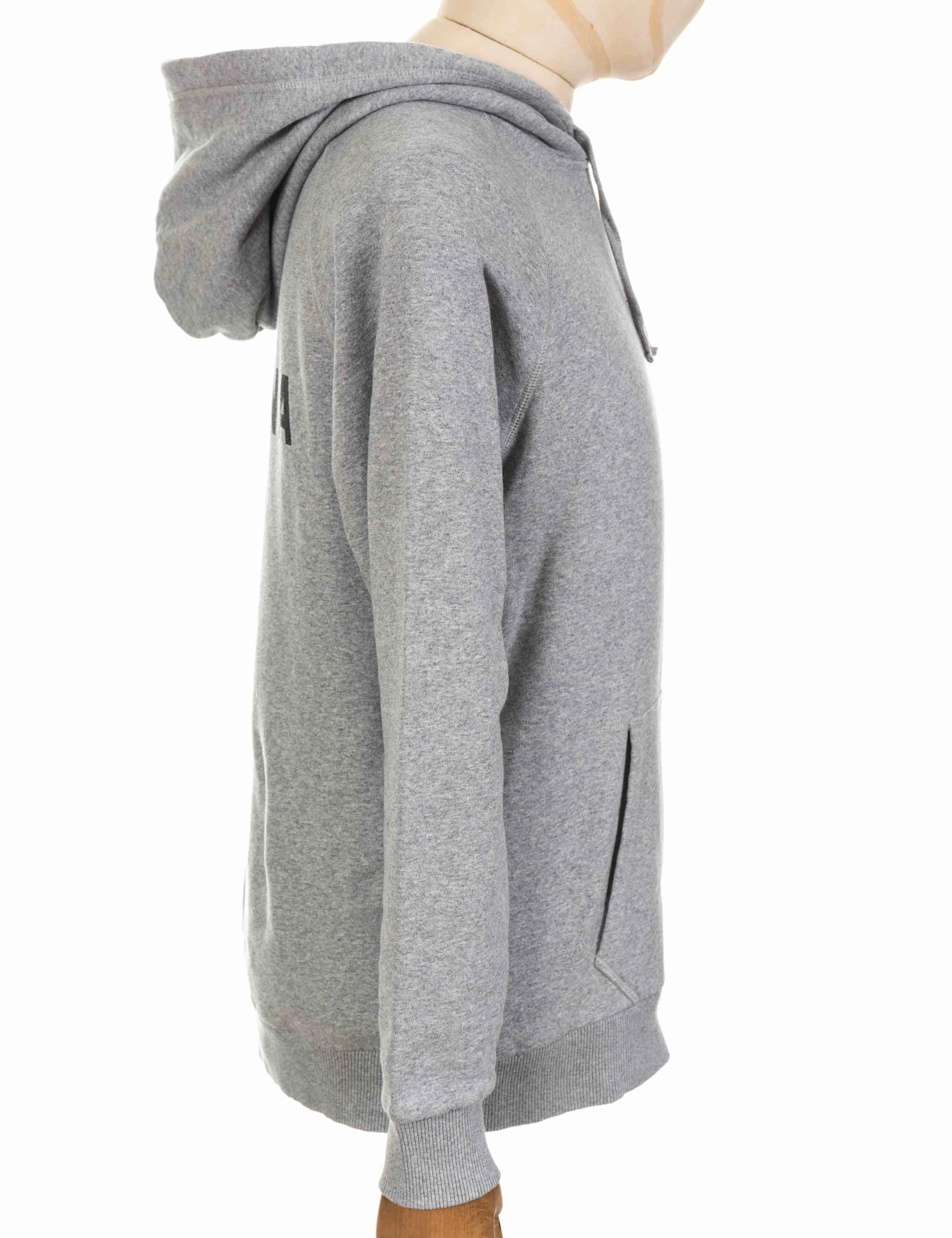 Milano Address Hooded Sweat - Grey Heather - Image 5