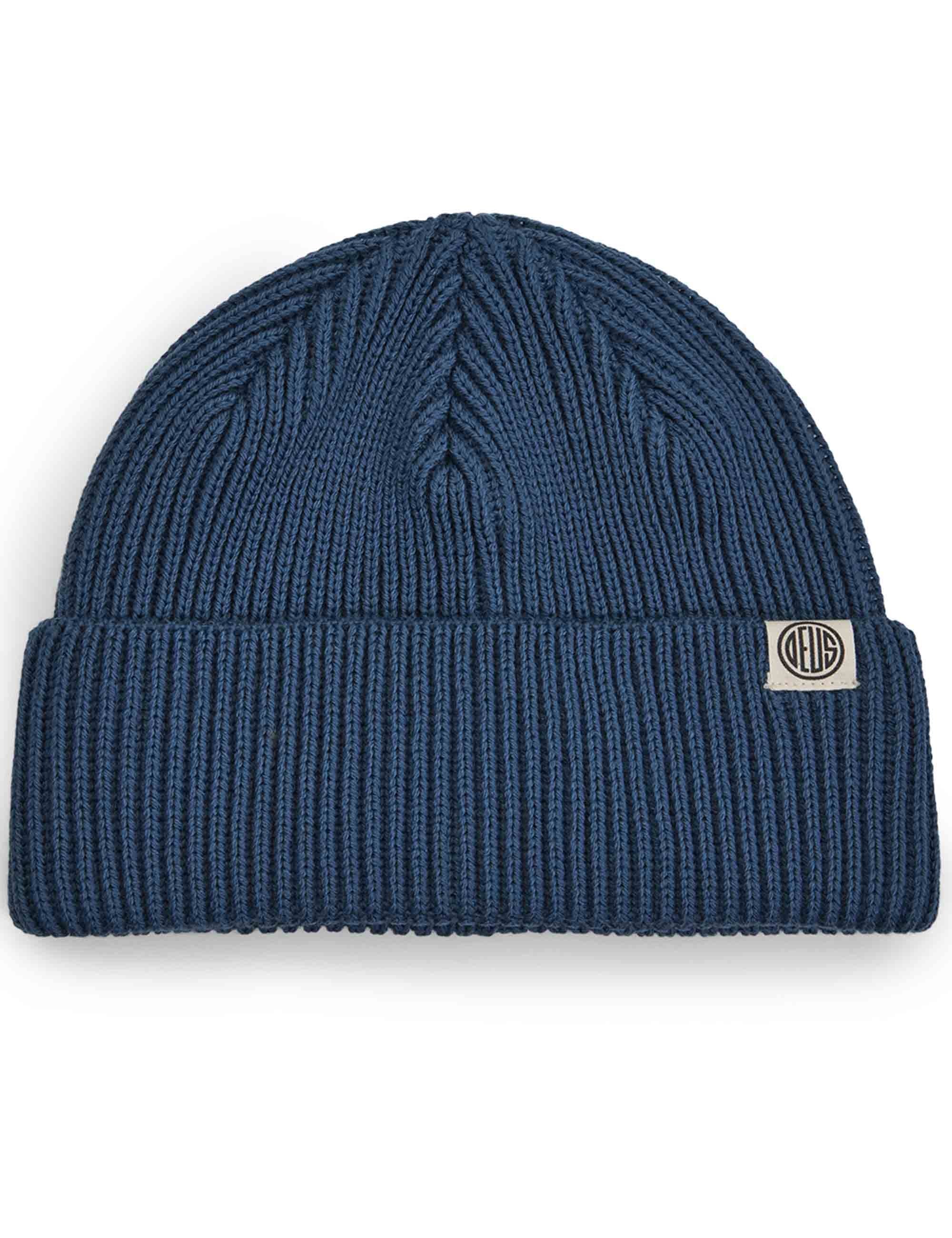 Pill Merino Beanie Hat - Legion Blue