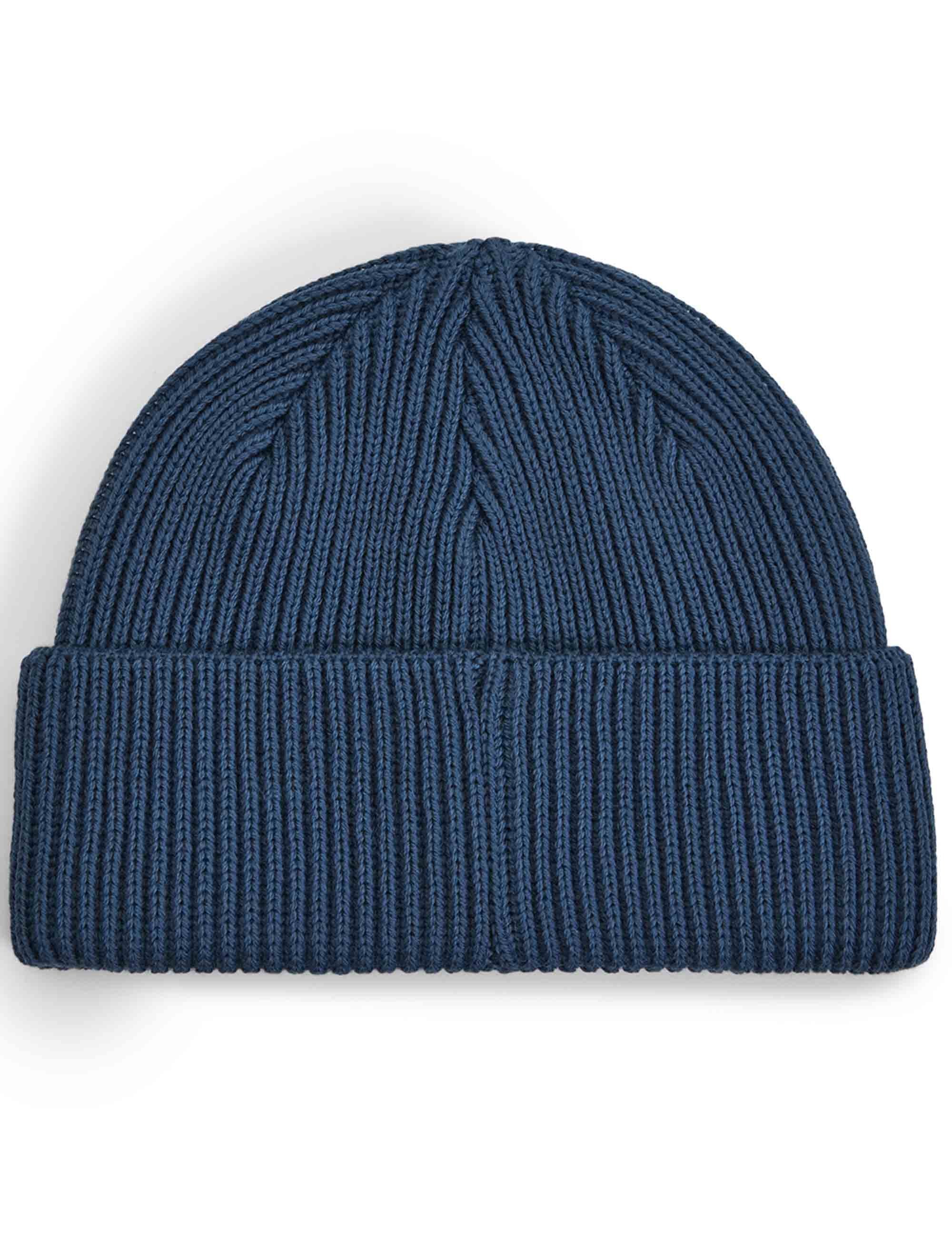 Pill Merino Beanie Hat - Legion Blue - Image 2