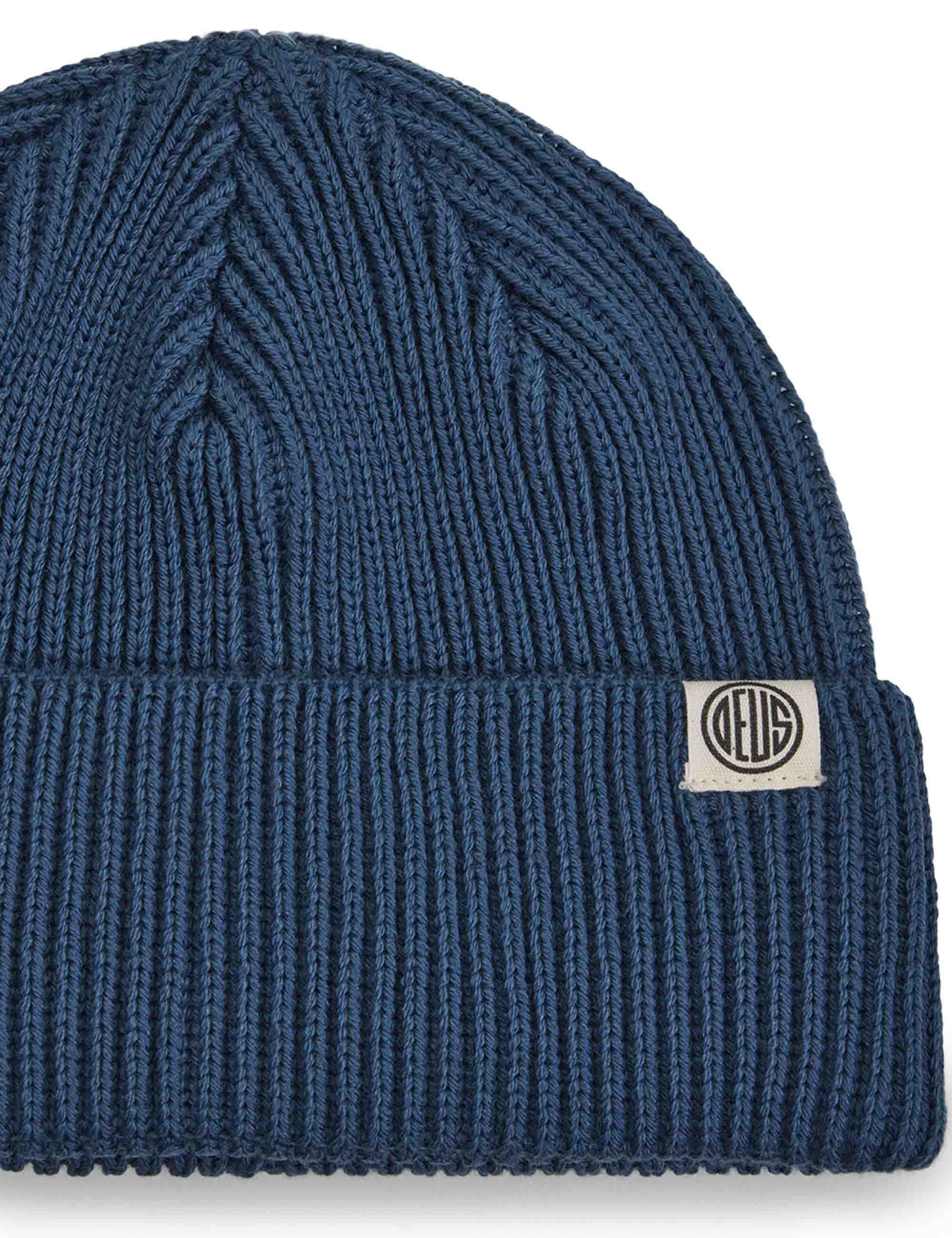 Pill Merino Beanie Hat - Legion Blue - Image 3
