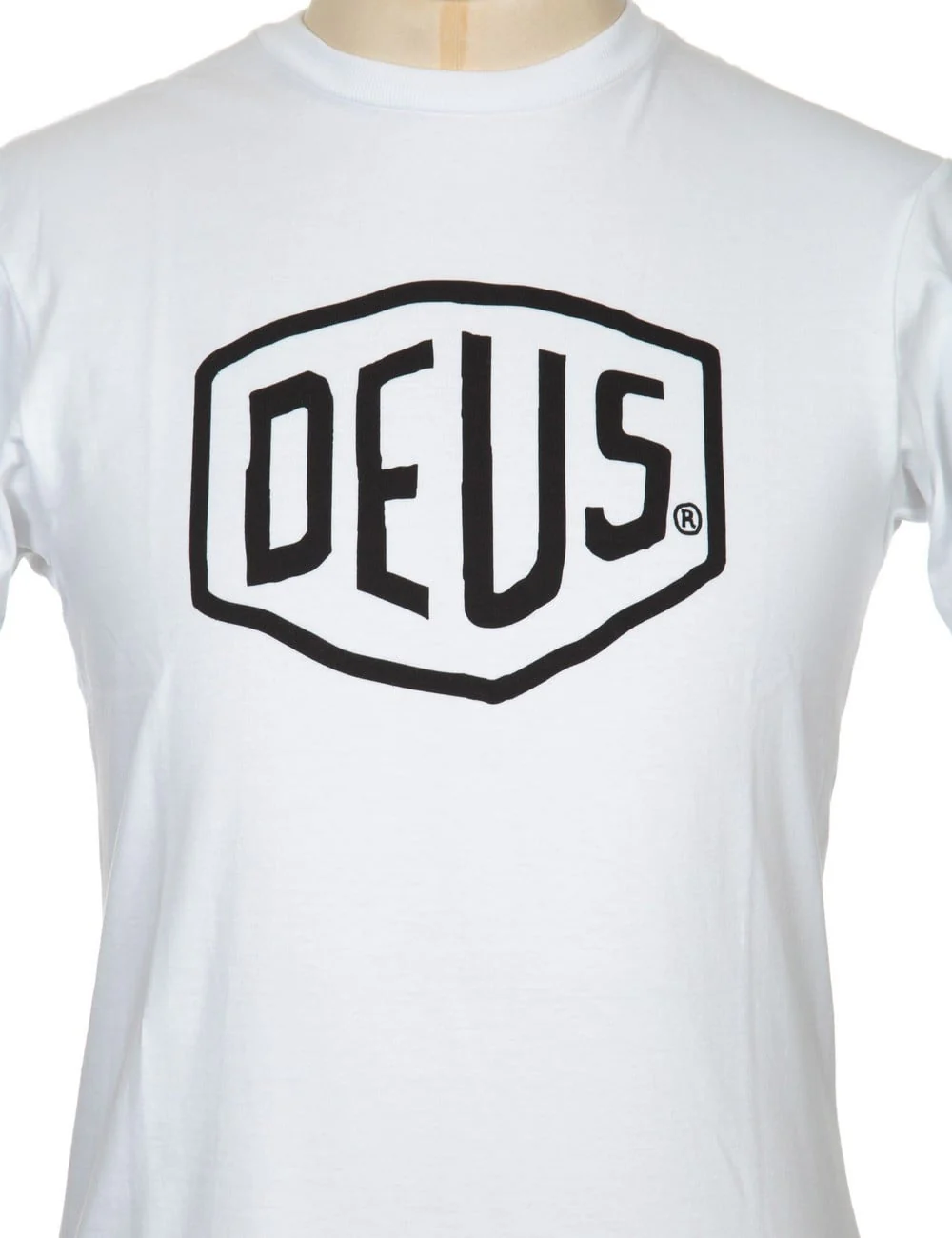 Shield Logo T-Shirt - White - Image 4