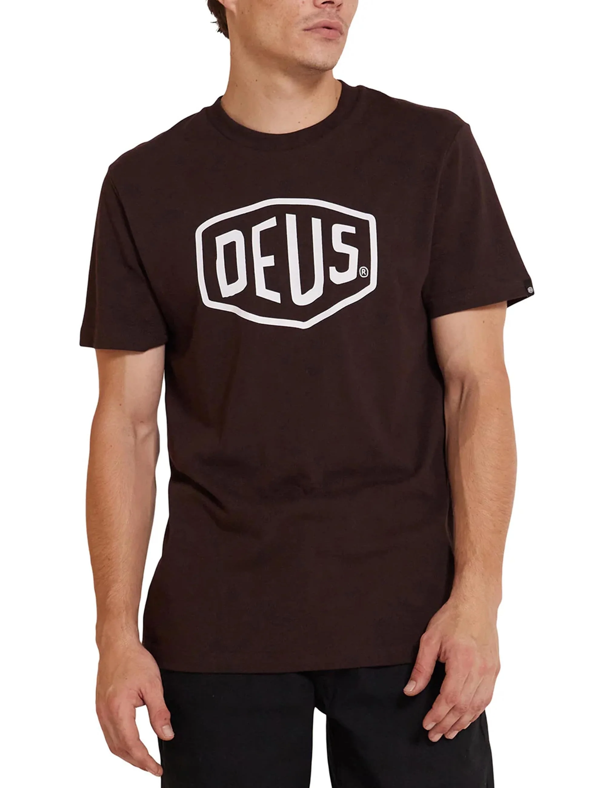 Shield T-Shirt - Chocolate Brown - Image 2