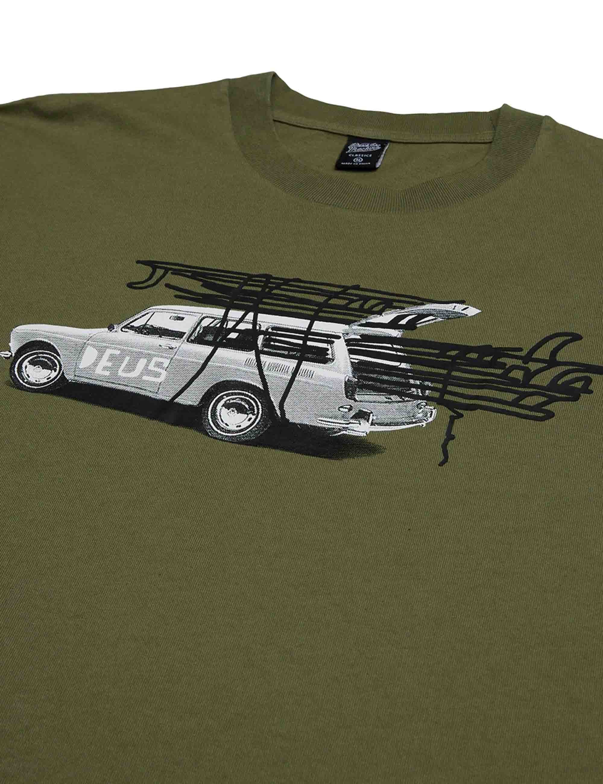 Surfwagon T-Shirt - Pine - Image 5