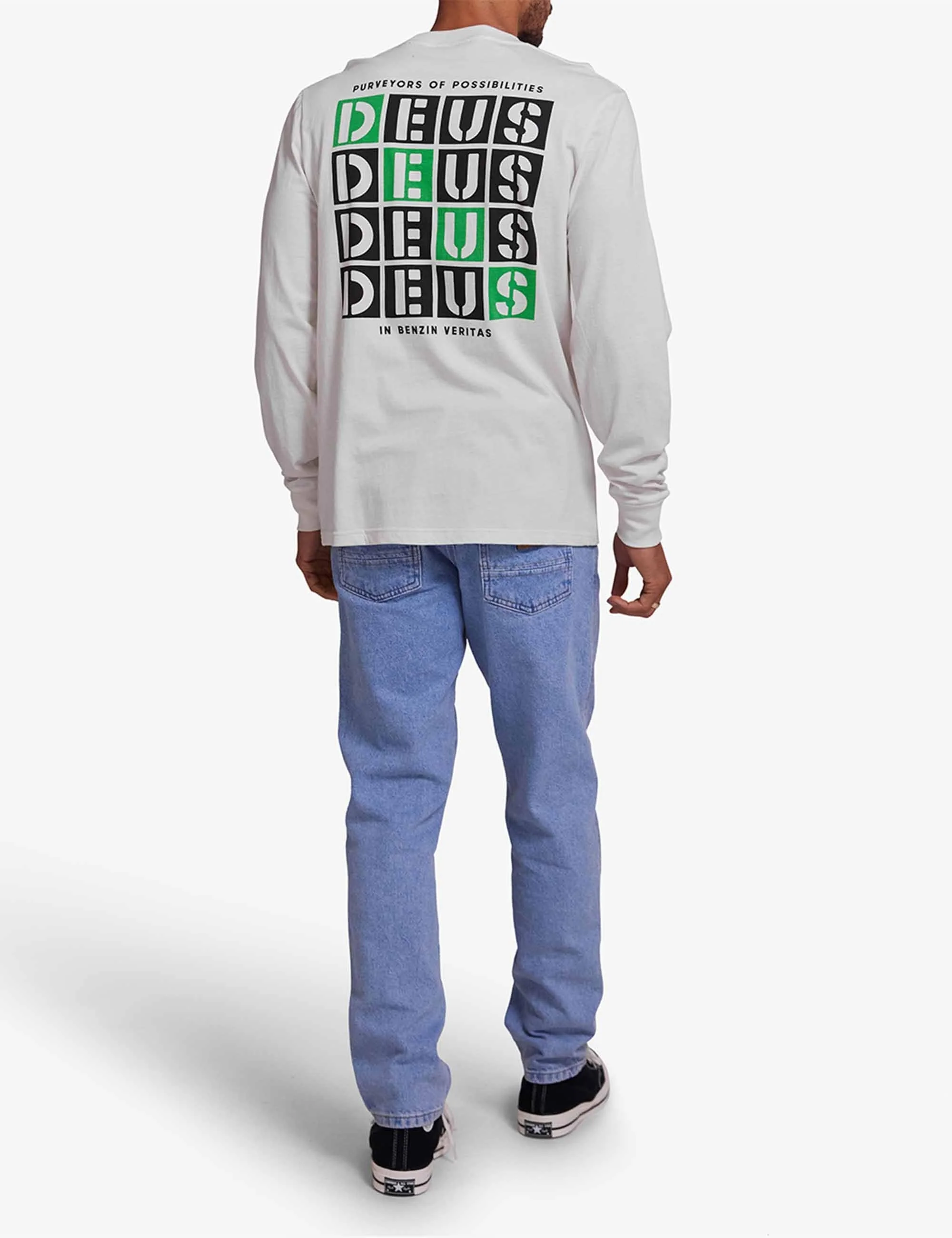 Titac Long Sleeve T-Shirt - Vintage White - Image 2