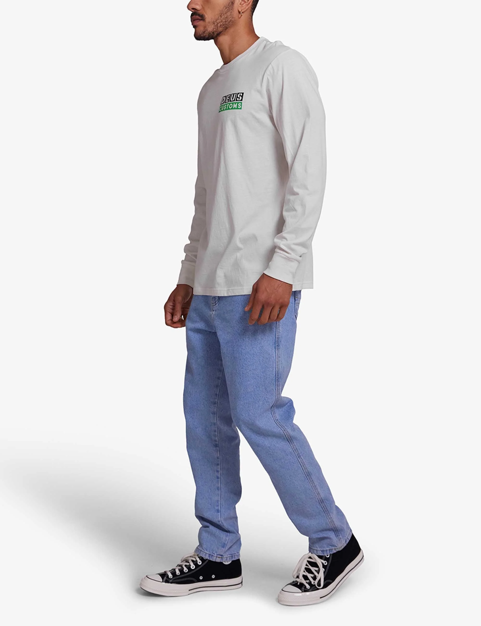 Titac Long Sleeve T-Shirt - Vintage White - Image 5