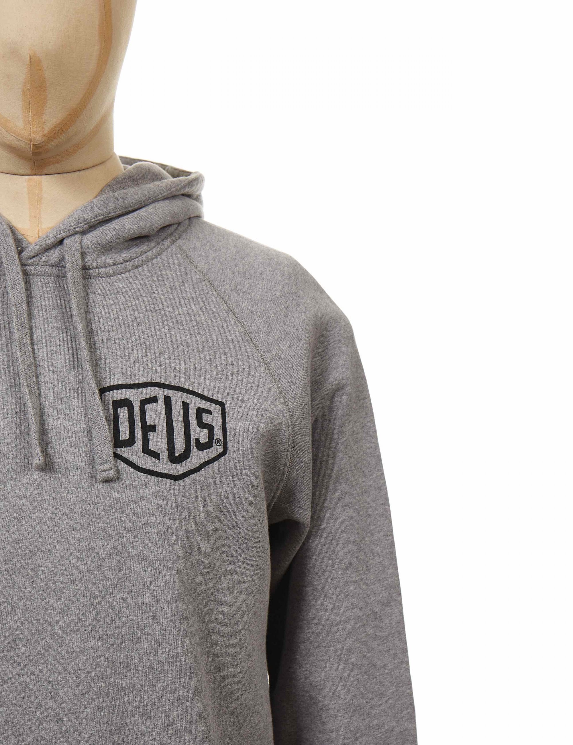Tokyo Address Hooded Sweat - Grey Heather - Image 2