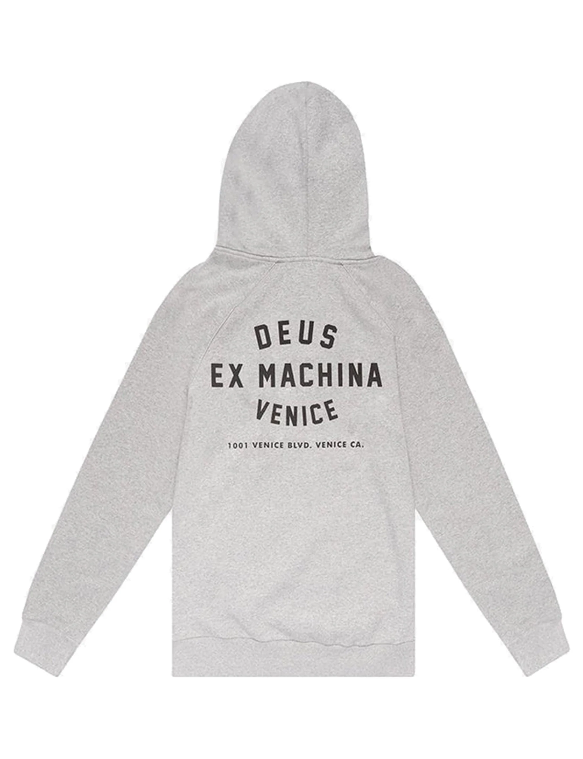 Venice Address Hooded Sweat - Grey Heather