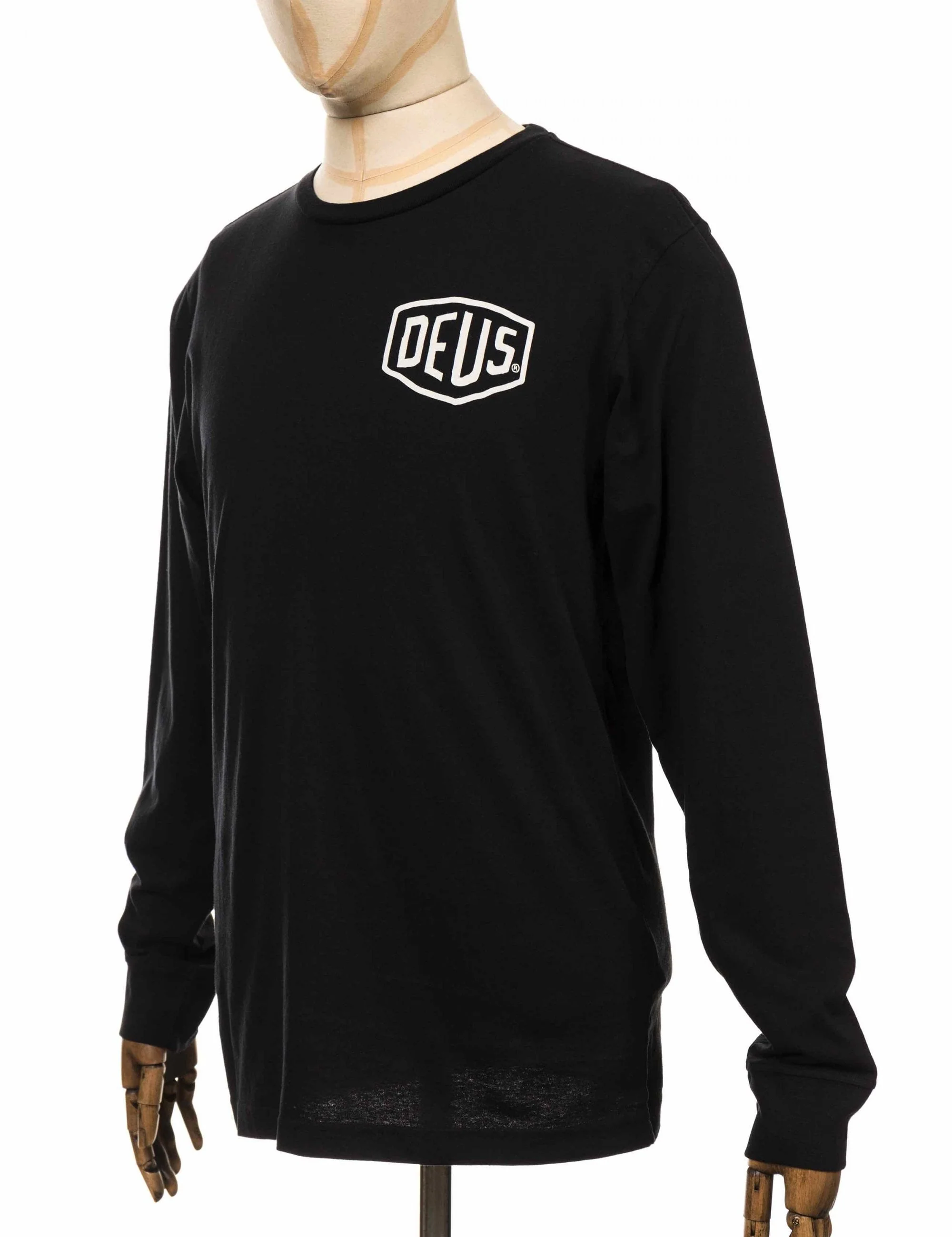 Venice Address Long Sleeve T-Shirt - Black - Image 4