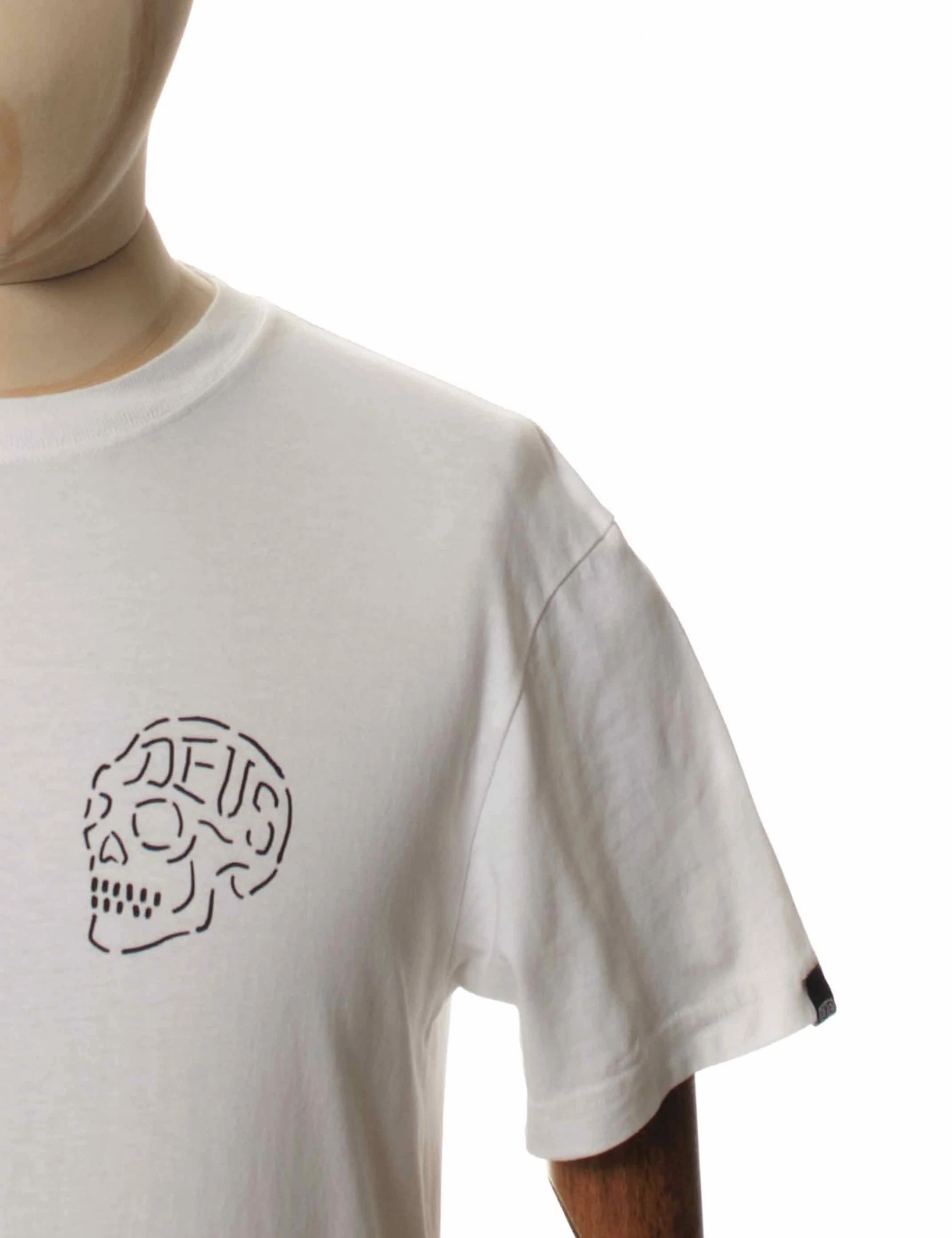 Venice Skull T-Shirt - White - Image 3