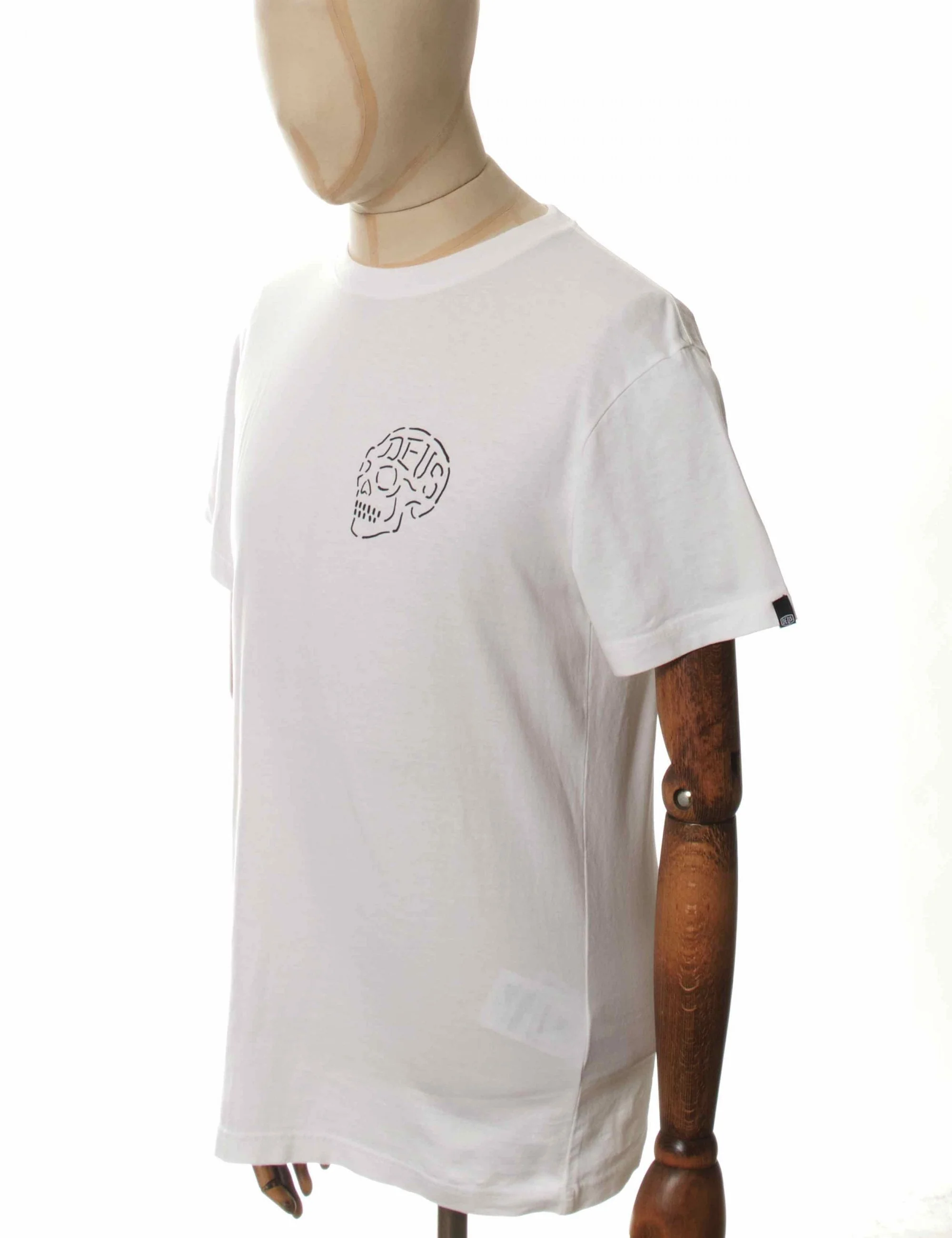 Venice Skull T-Shirt - White - Image 4