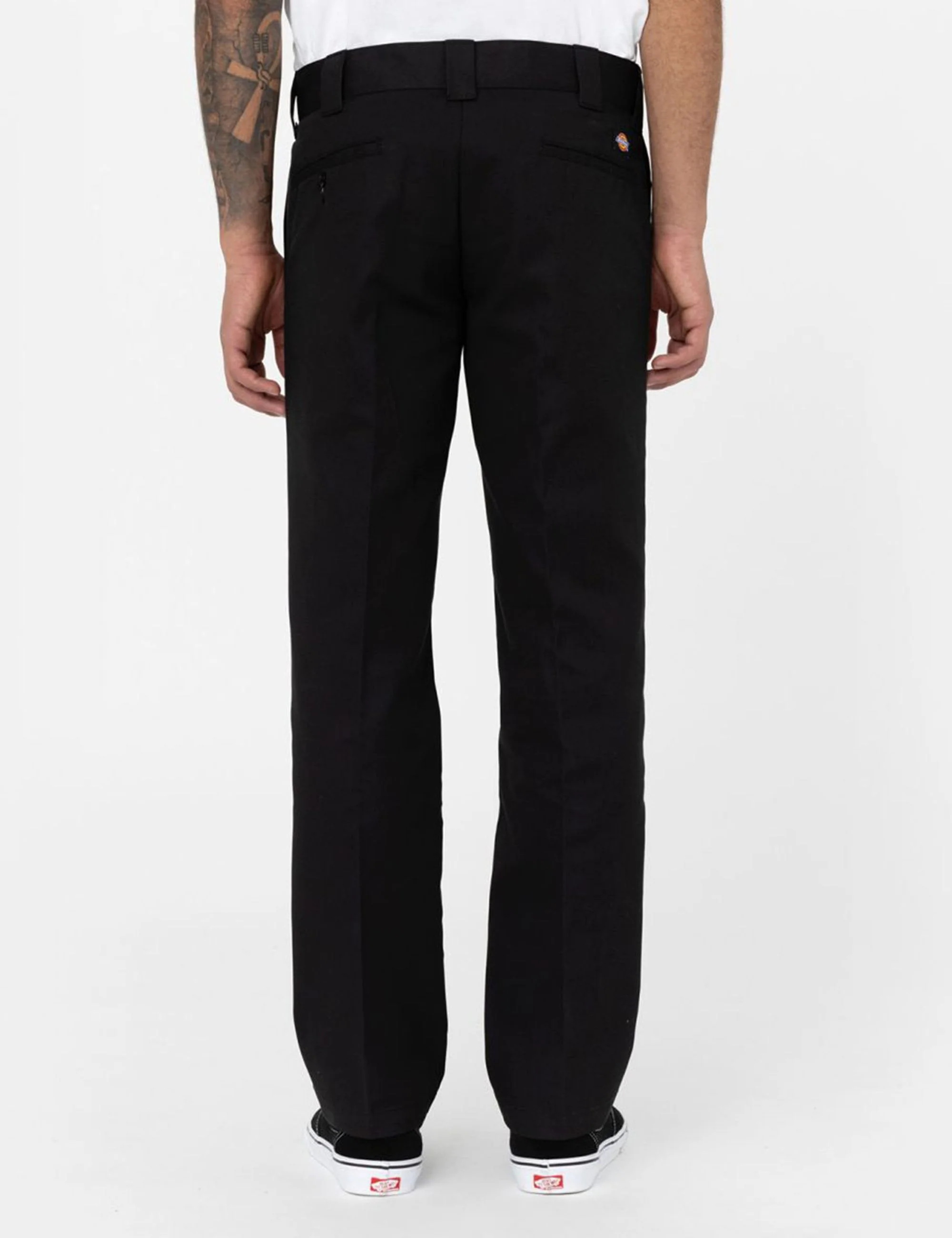 873 Slim Straight Fit Work Pant - Black - Image 3