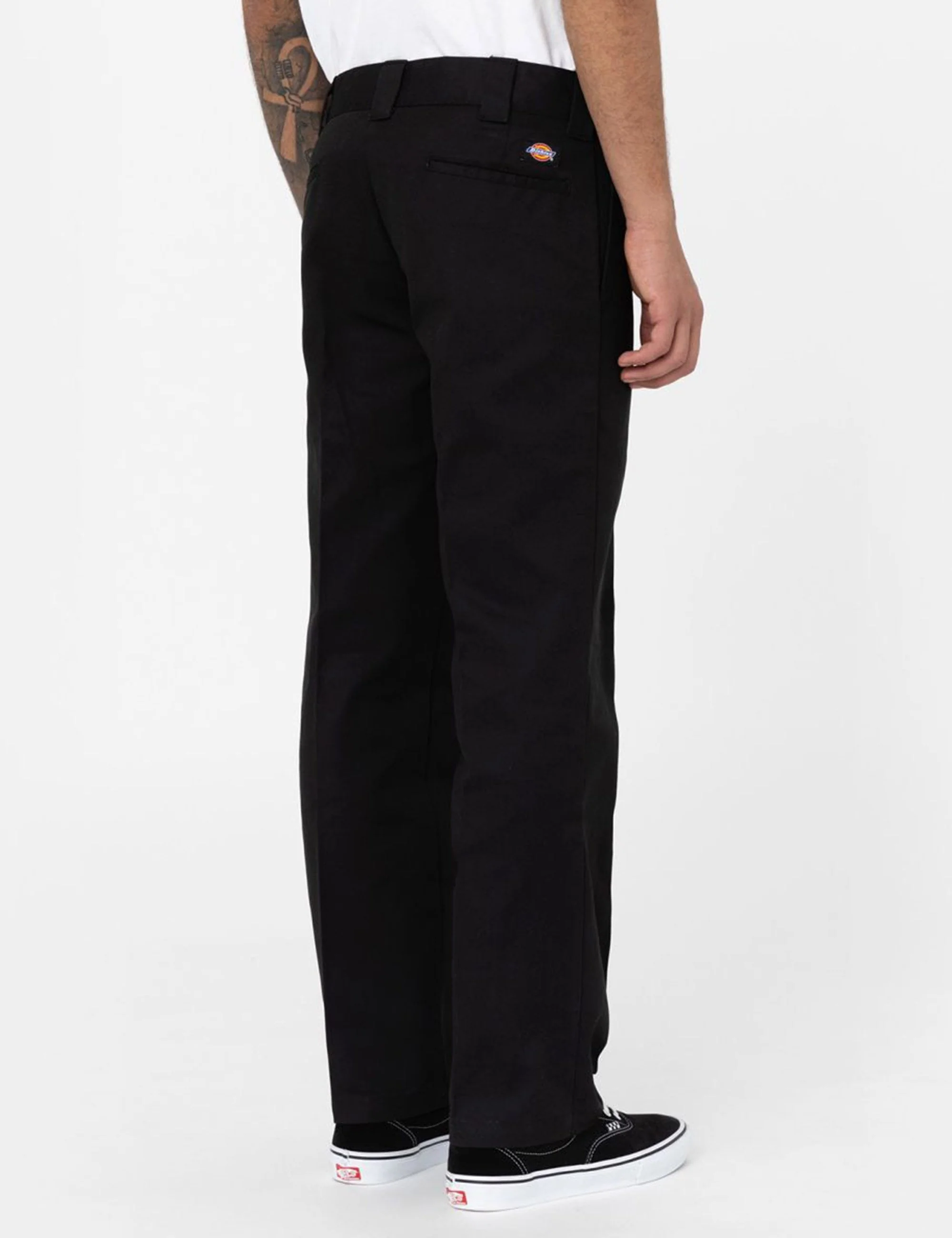 873 Slim Straight Fit Work Pant - Black - Image 4