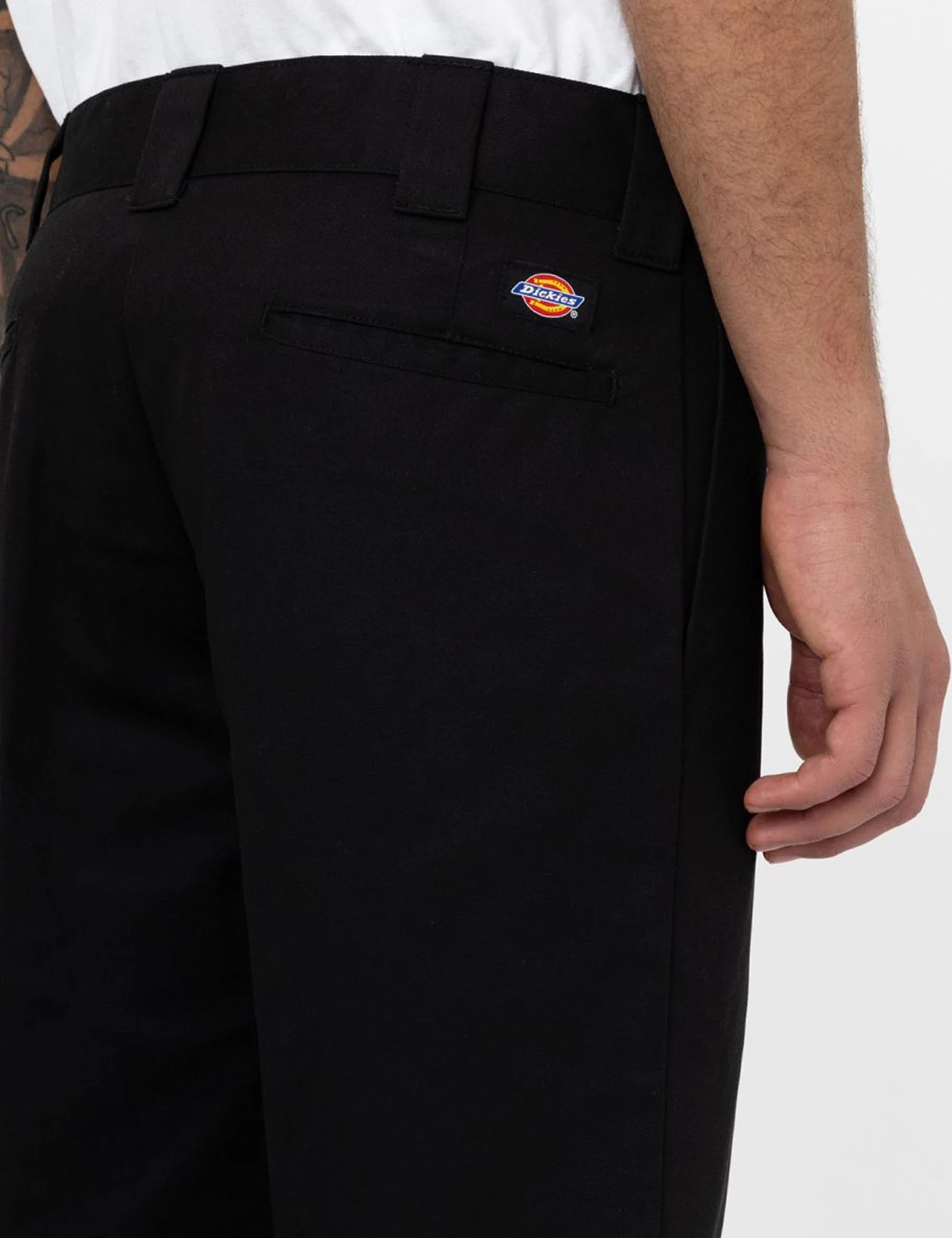 873 Slim Straight Fit Work Pant - Black - Image 8