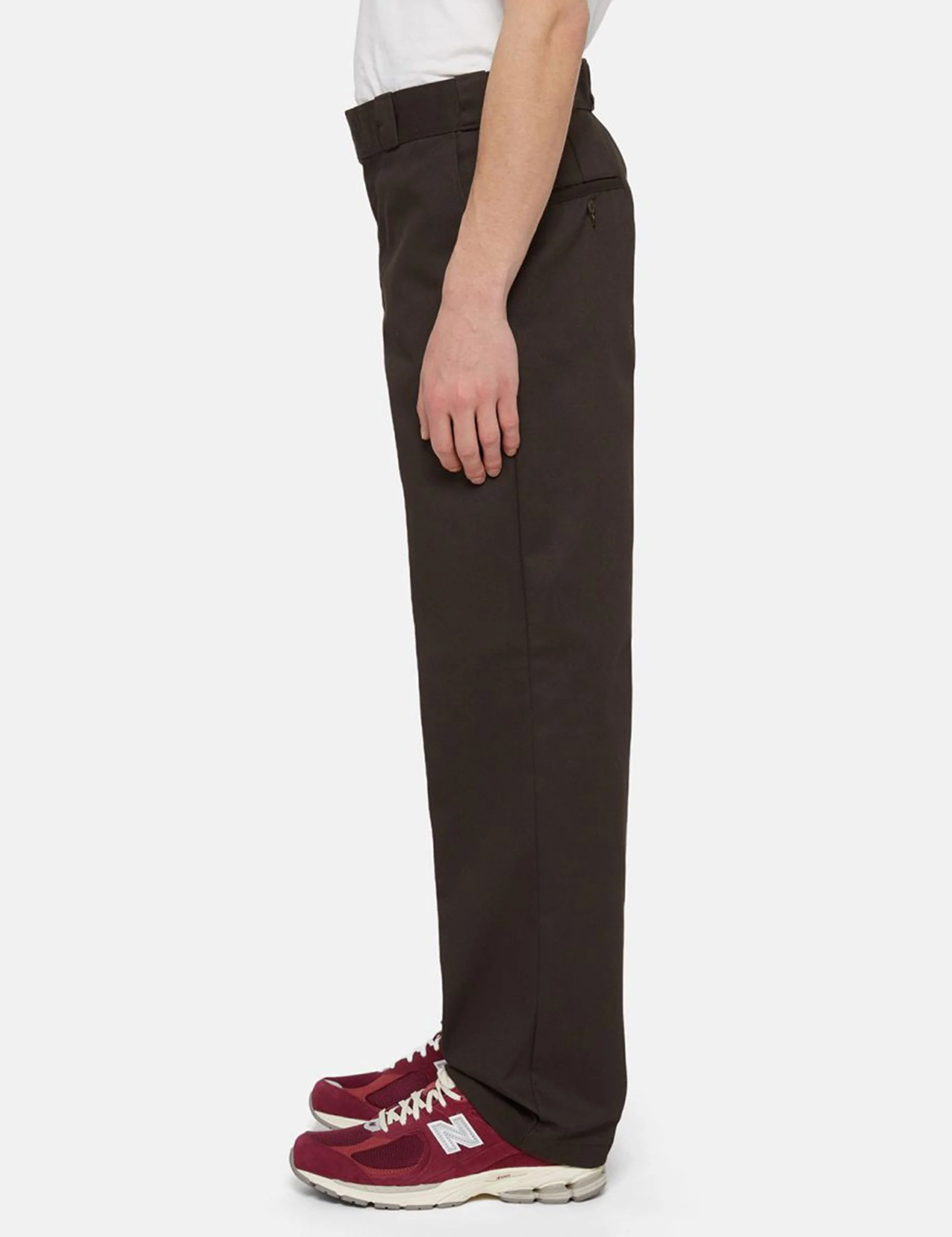 874 Original Fit Work Pant - Dark Brown - Image 4