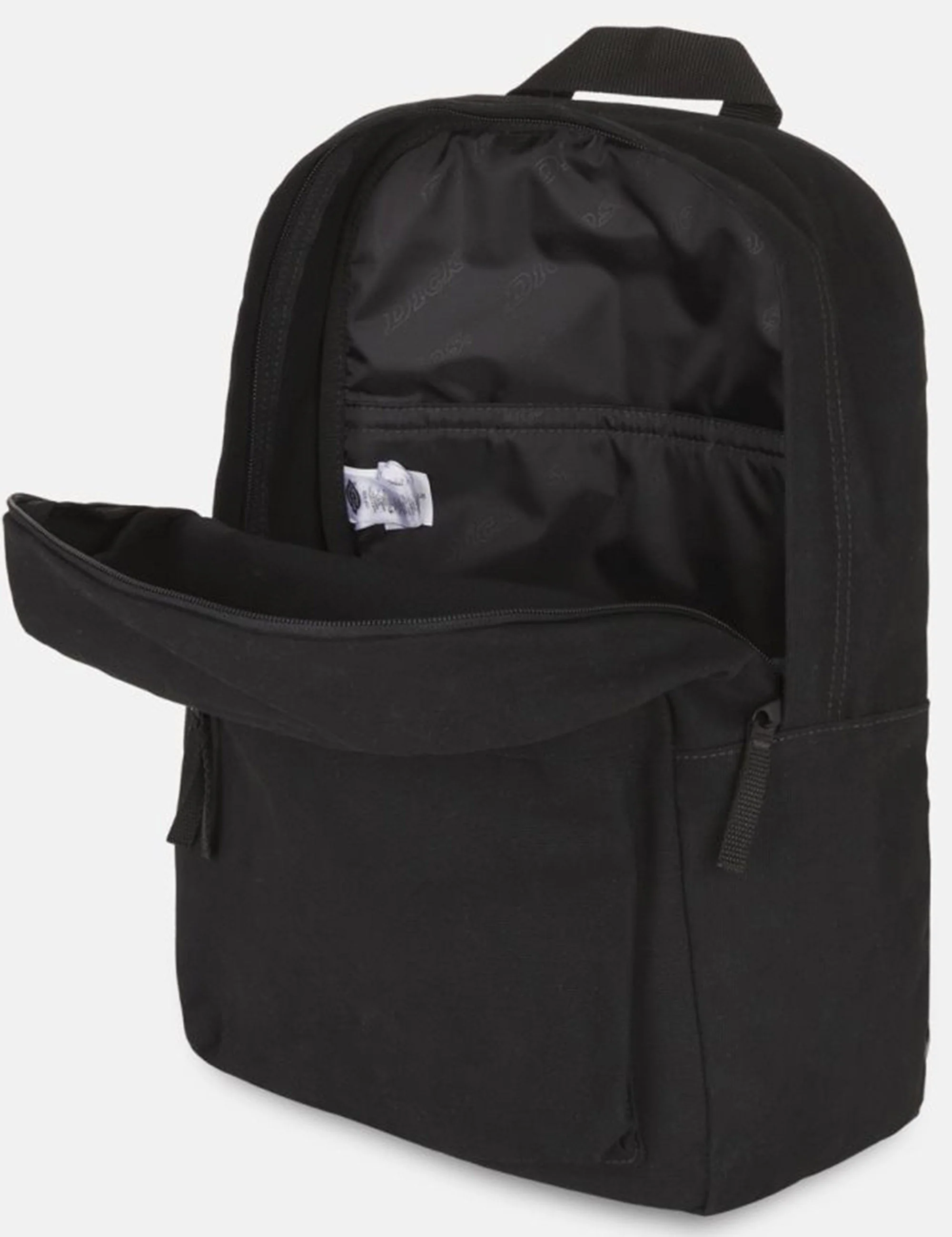 Canvas Backpack - Black - Image 4